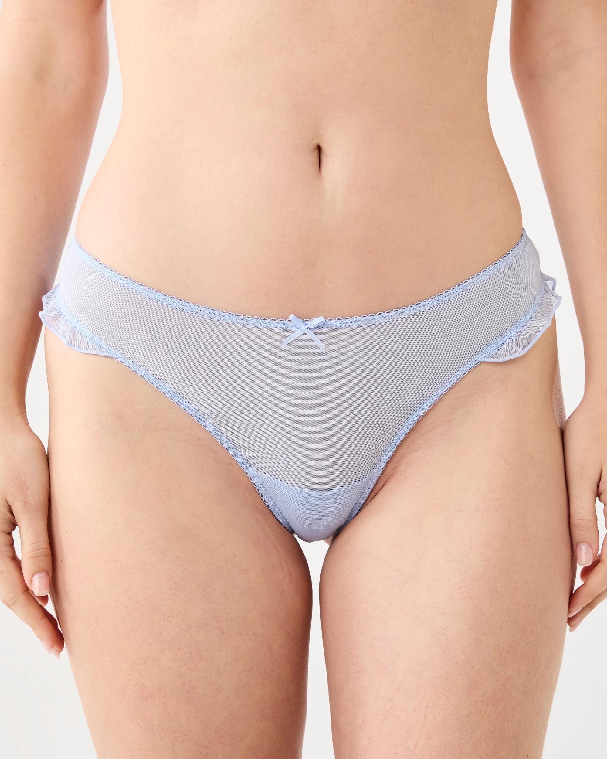 3 3 Pack Mesh G-String Briefs Cherries, 3 of 8