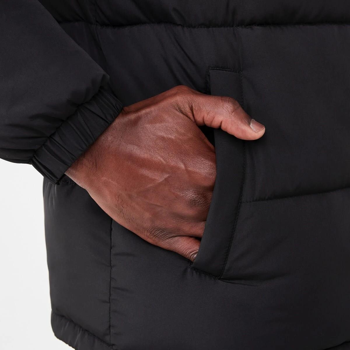 7 Funnel Neck Puffer Jacket Black, 7 of 7