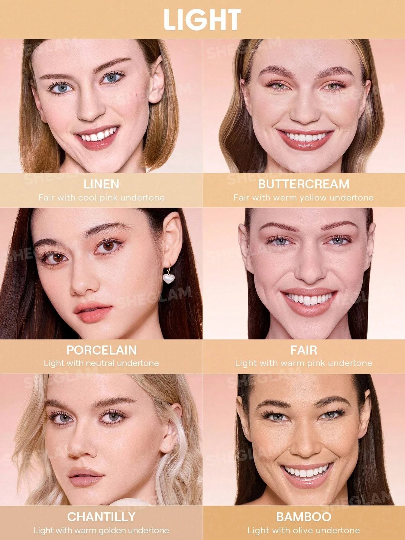 3 SHEGLAM Lock & Go Long-Lasting Cushion Foundation - Porcelain, 3 of 9