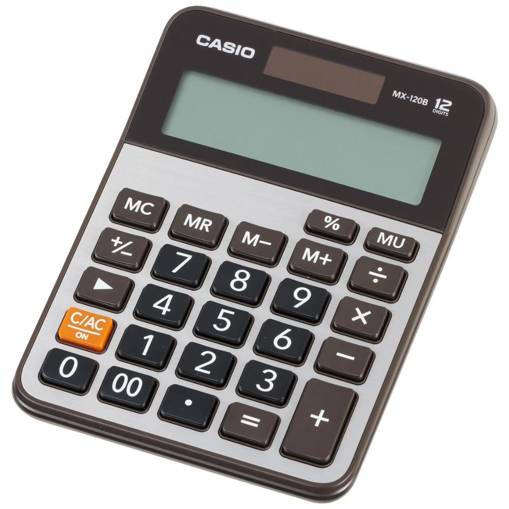 2 Casio MX120B Desktop Calculator, 2 of 4