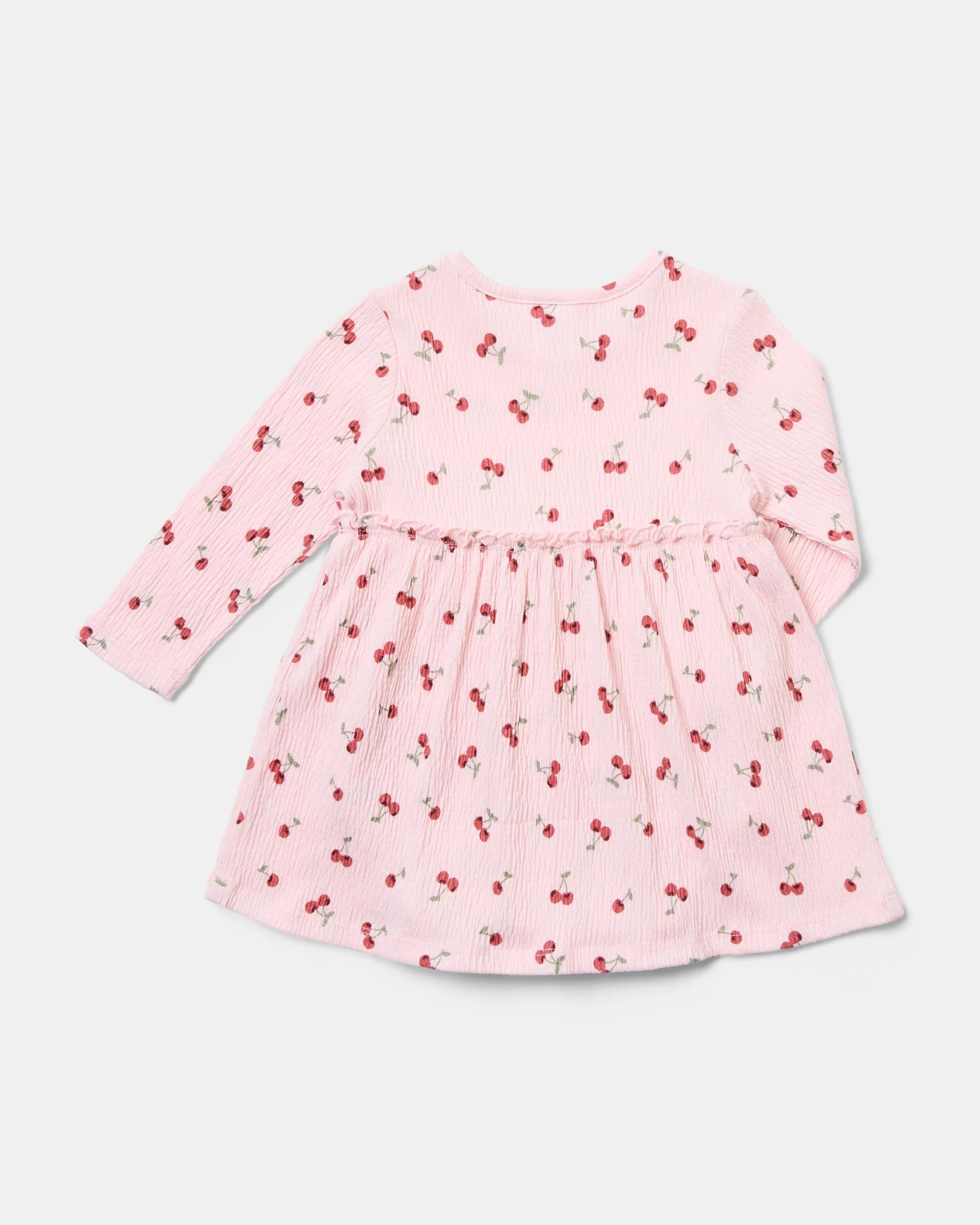 2 All Over Print Bodysuit Dress Pnk Chrry, 2 of 4