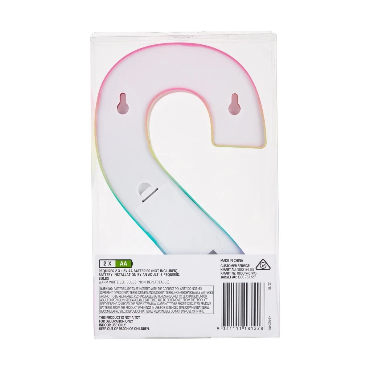 5 Ombre Light Up Number - 2, 5 of 5