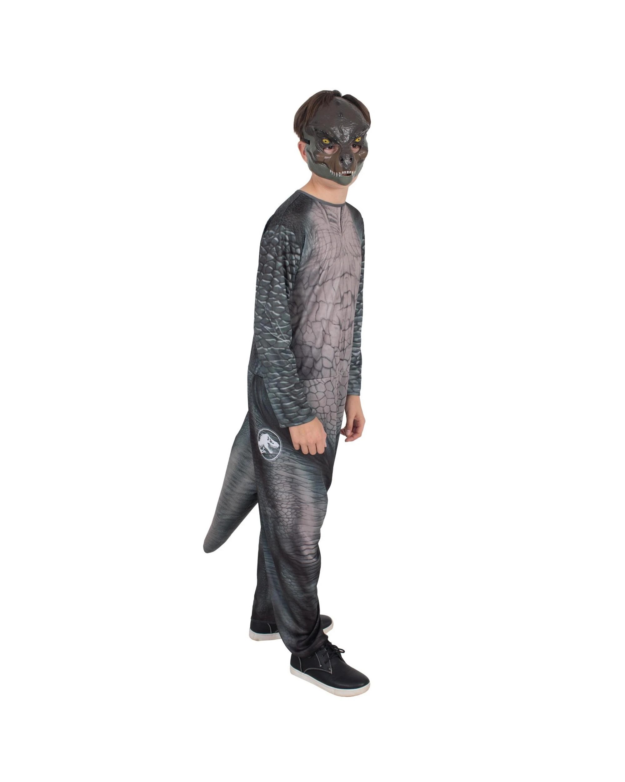 2 Jurassic World Rebirth T-Rex Child Costume Size 9-10 Years, 2 of 3