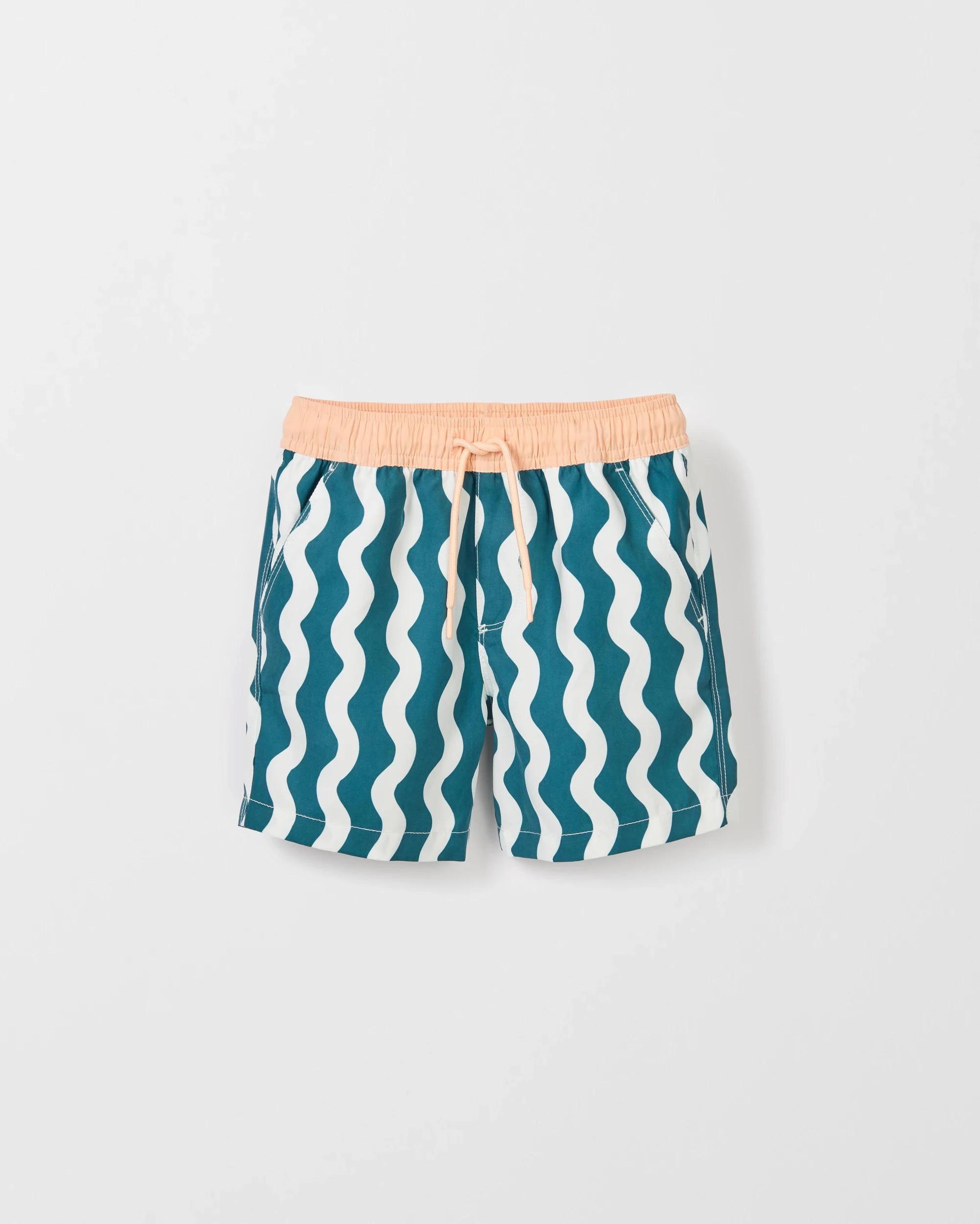 1 Target Printed Swim Boardshorts TEAL, 1 of 2