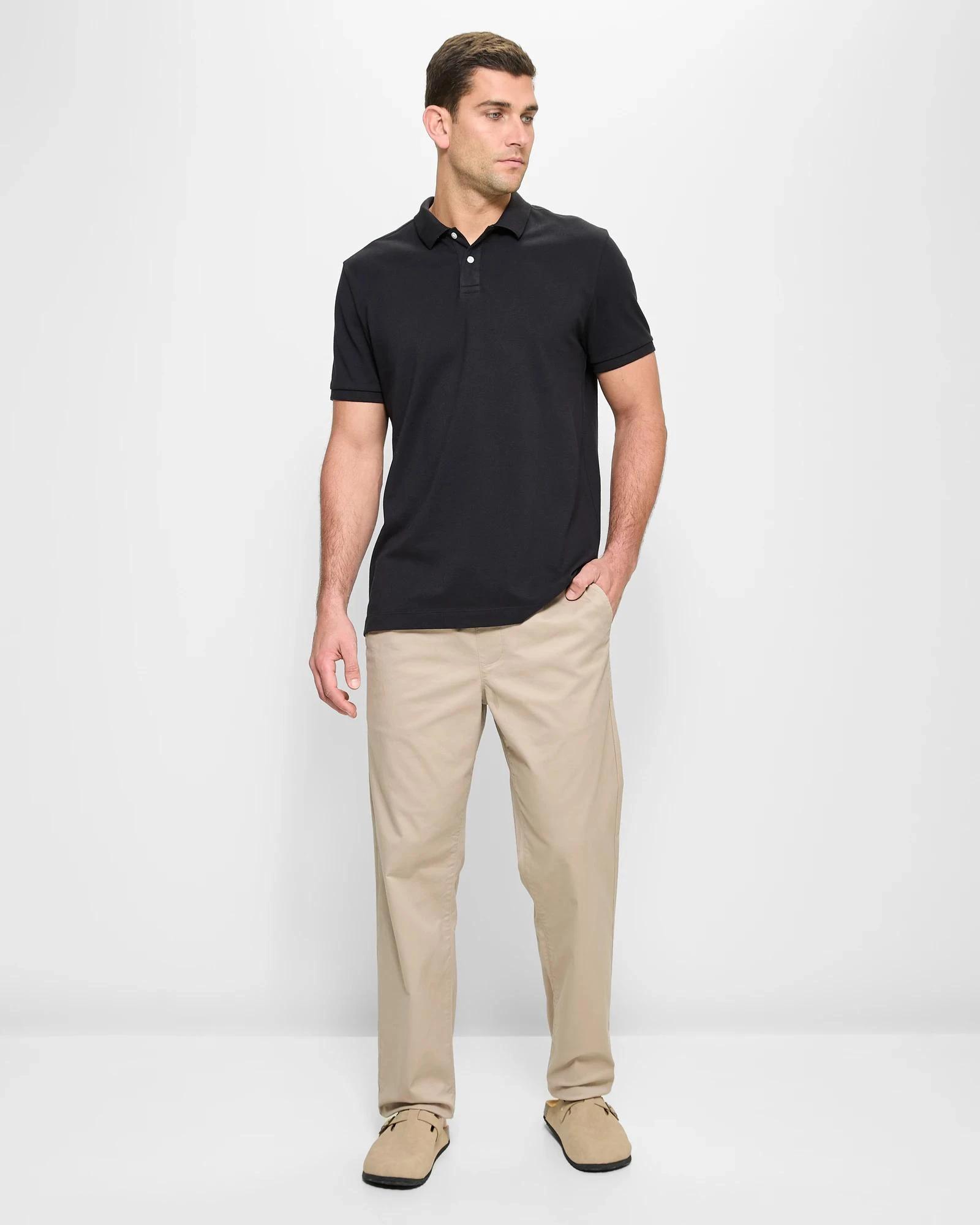2 Target Australian Cotton Relaxed Chino Pants SAND, 2 of 5