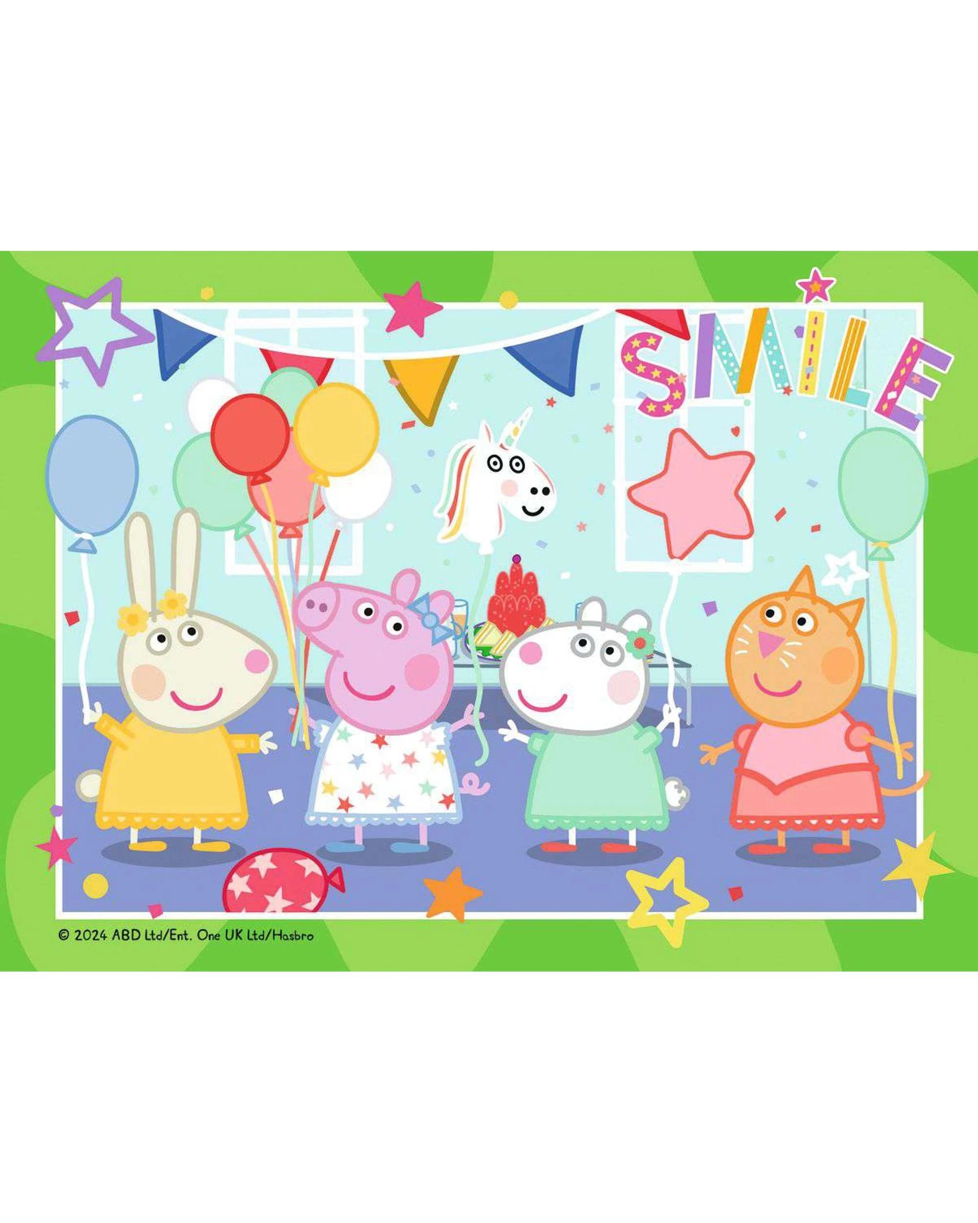 2 Ravensburger Peppa Pig 4 in a Box 12, 16, 20, and 24 Piece Jigsaw Puzzle, 2 of 5