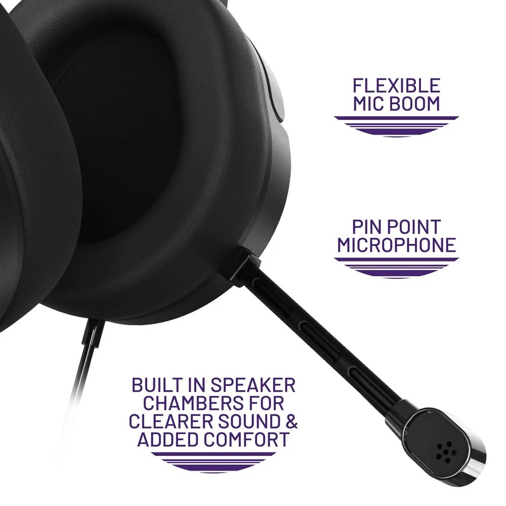 5 4Gamers Panther Premium Gaming Headset - Black
 - Black, 5 of 5