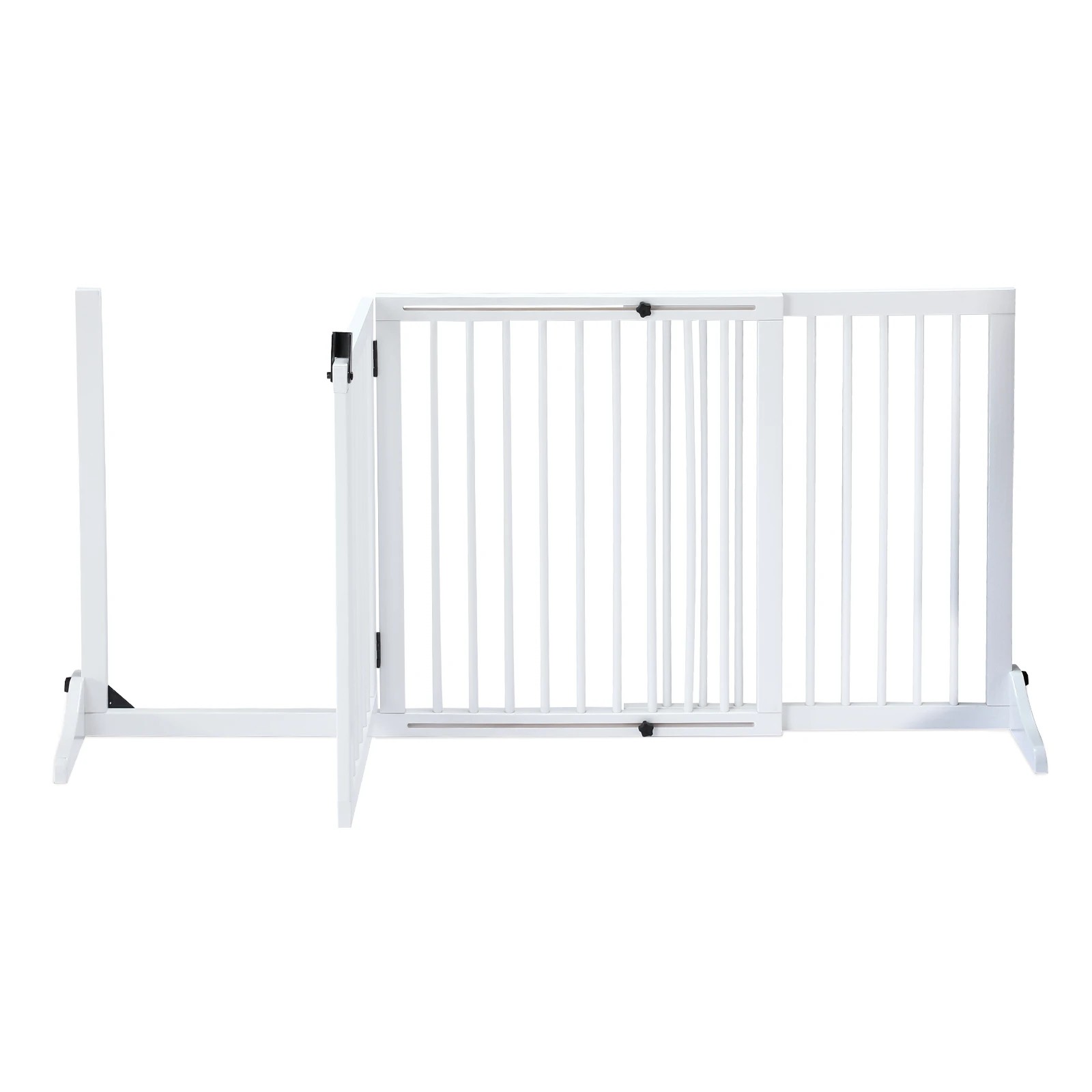 5 Pet Scene Pet Puppy Gate Dog Fence Safety Guard White, 5 of 7