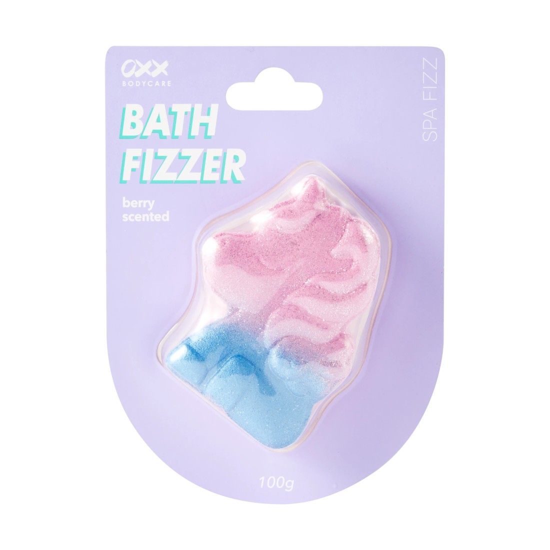 1 OXX Bodycare Spa Fizz Bath Fizzer 100g - Berry Scented, 1 of 5