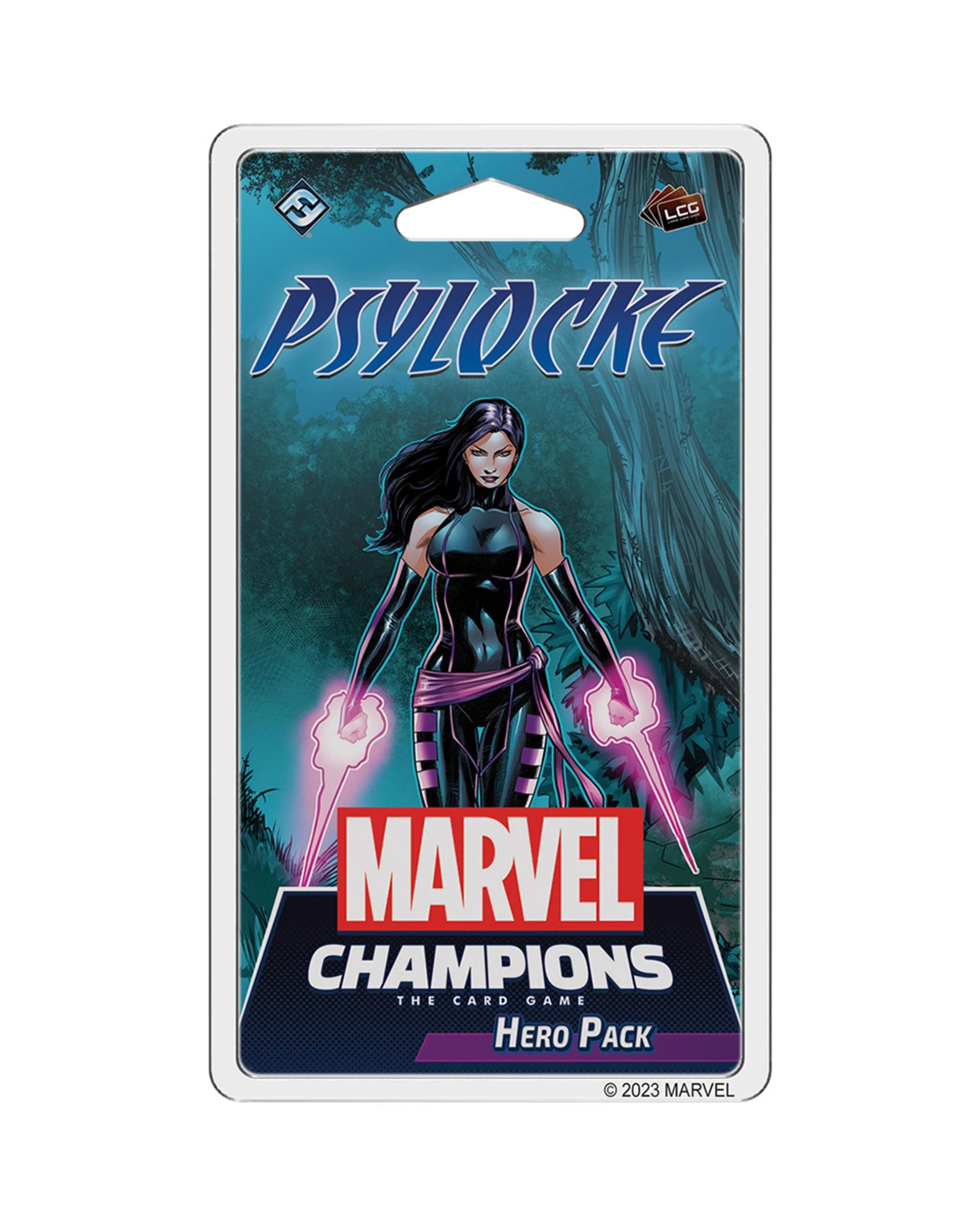1 Fantasy Flight Games Marvel Champions LCG Psylocke Hero Pack, 1 of 2