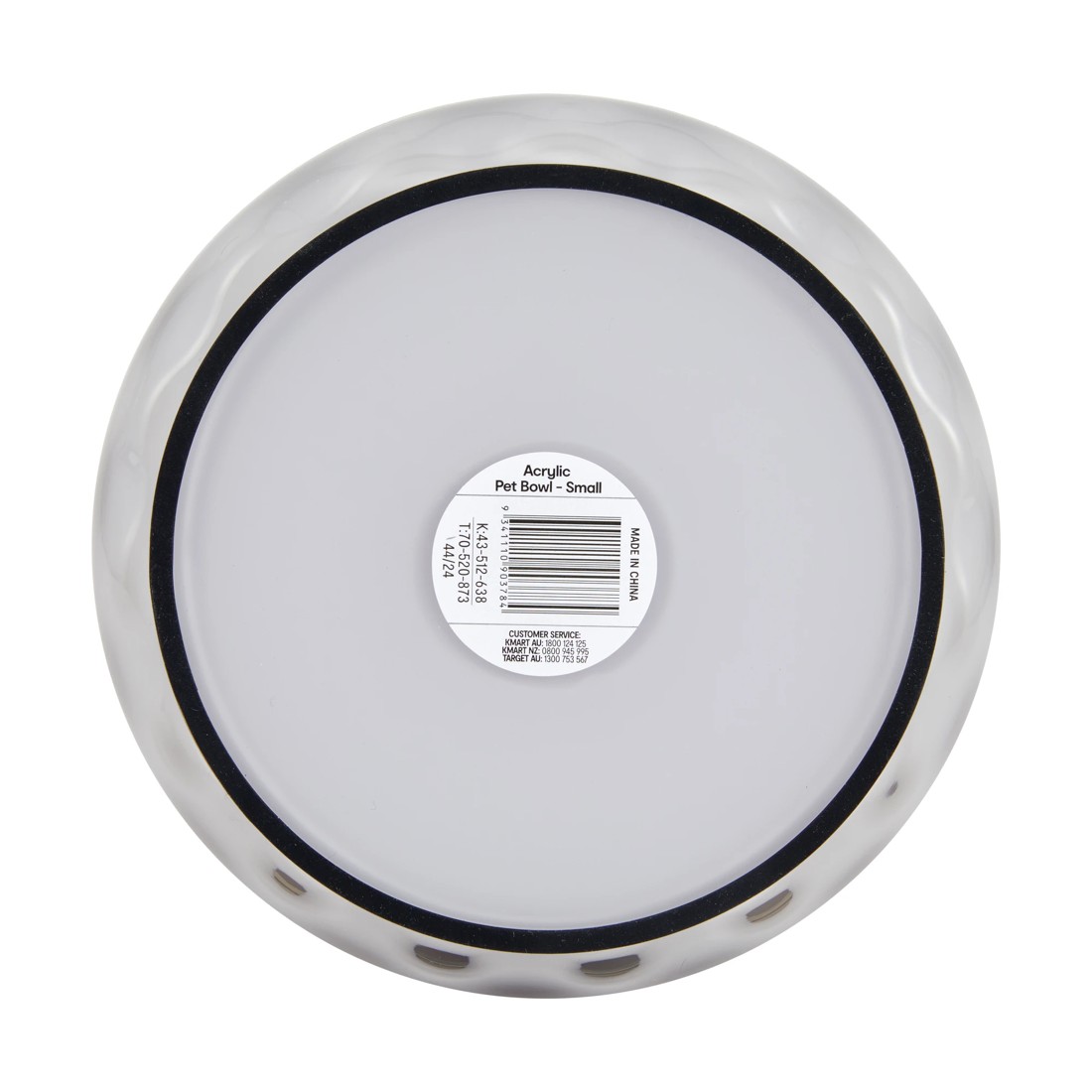 6 Pet Bowl Acrylic - Small, 6 of 6