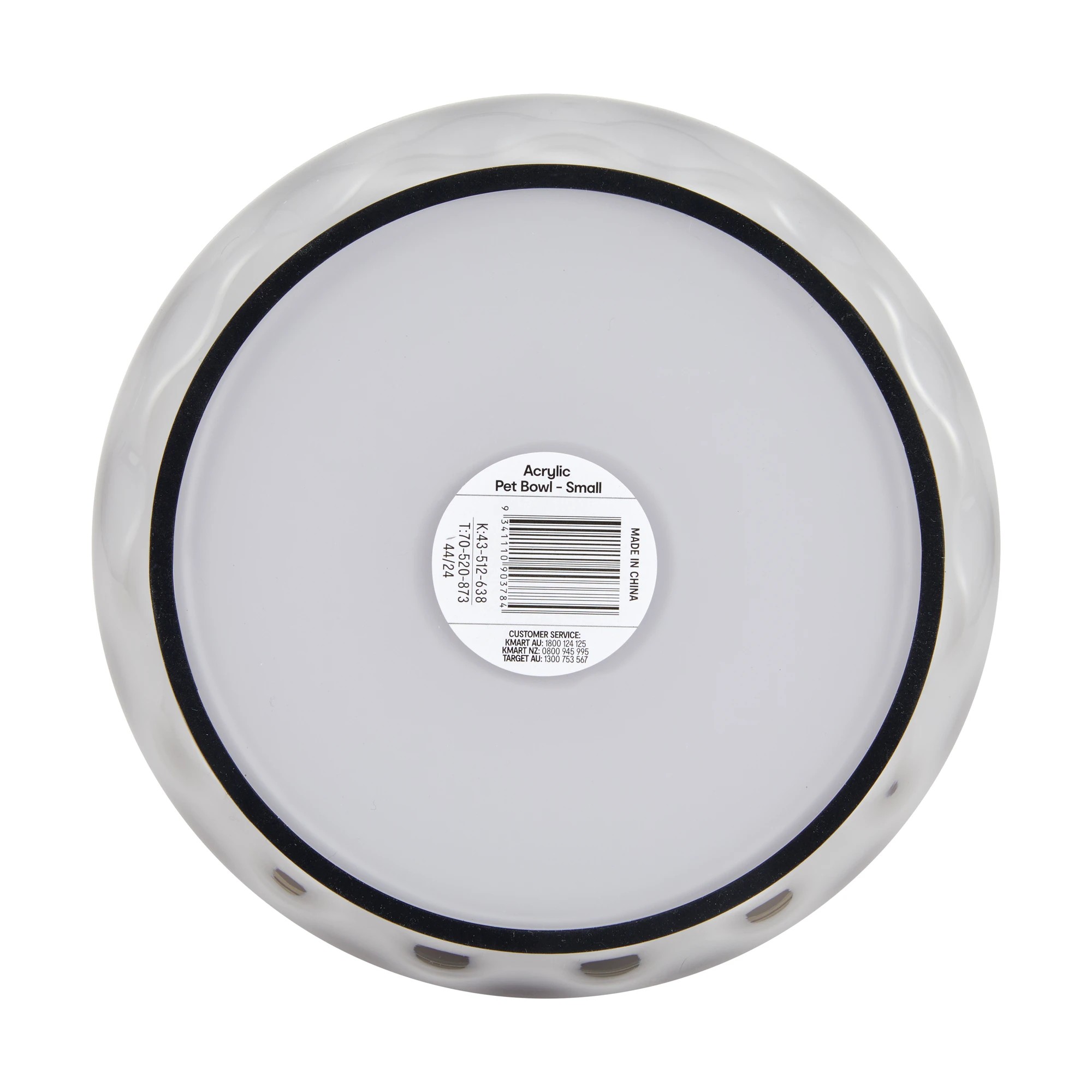 6 Pet Bowl Acrylic - Small, 6 of 6