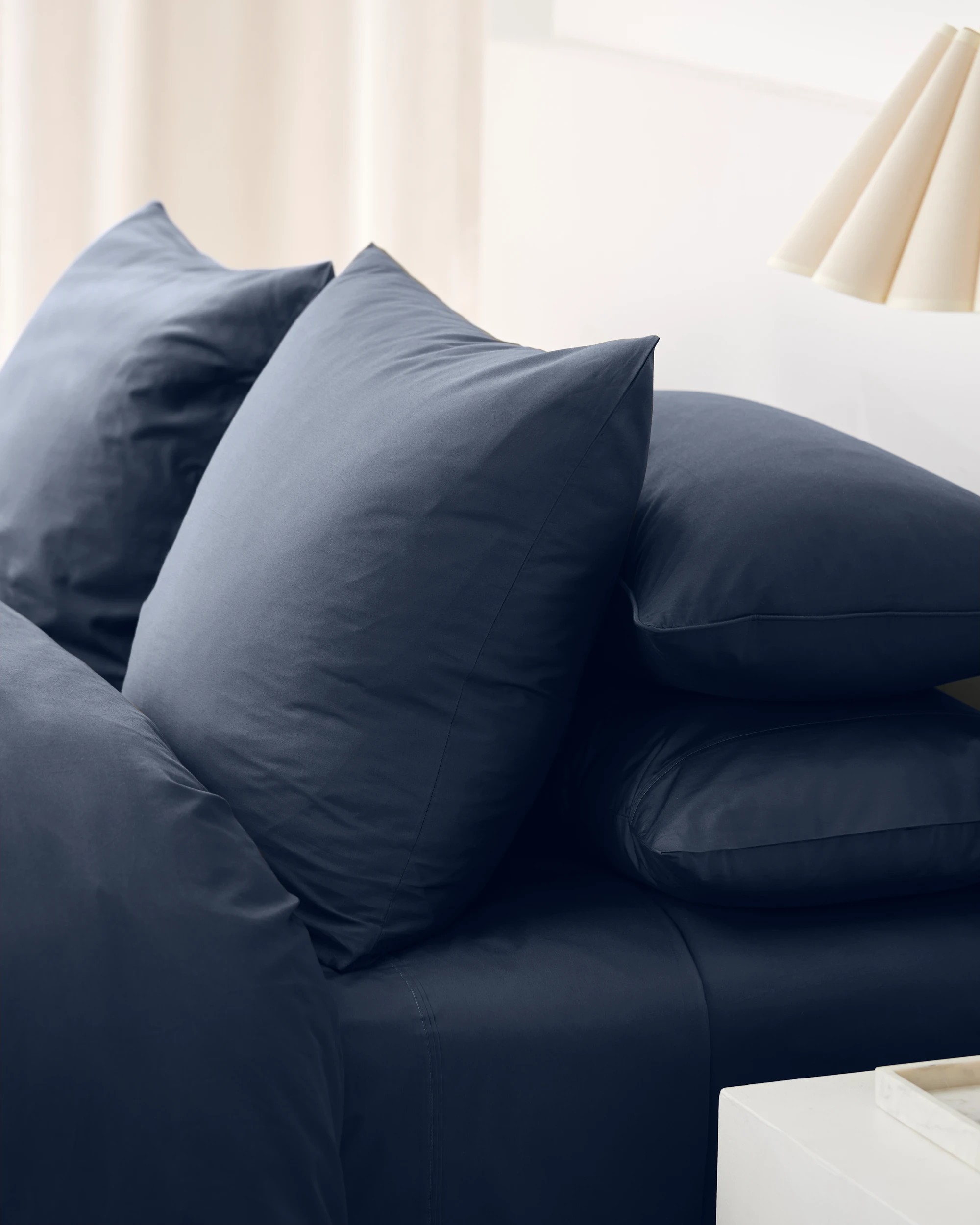 4 Target Luxury Egyptian Cotton Quilt Cover Set - Queen Bed - Blue, 4 of 10