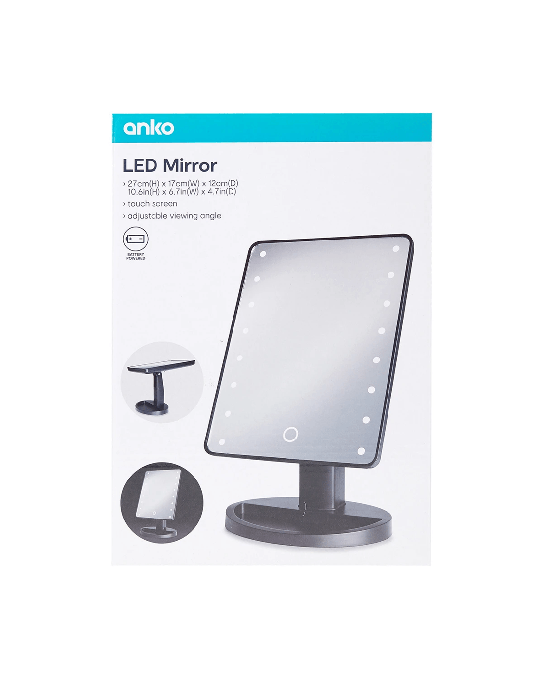 8 LED Mirror, 8 of 8