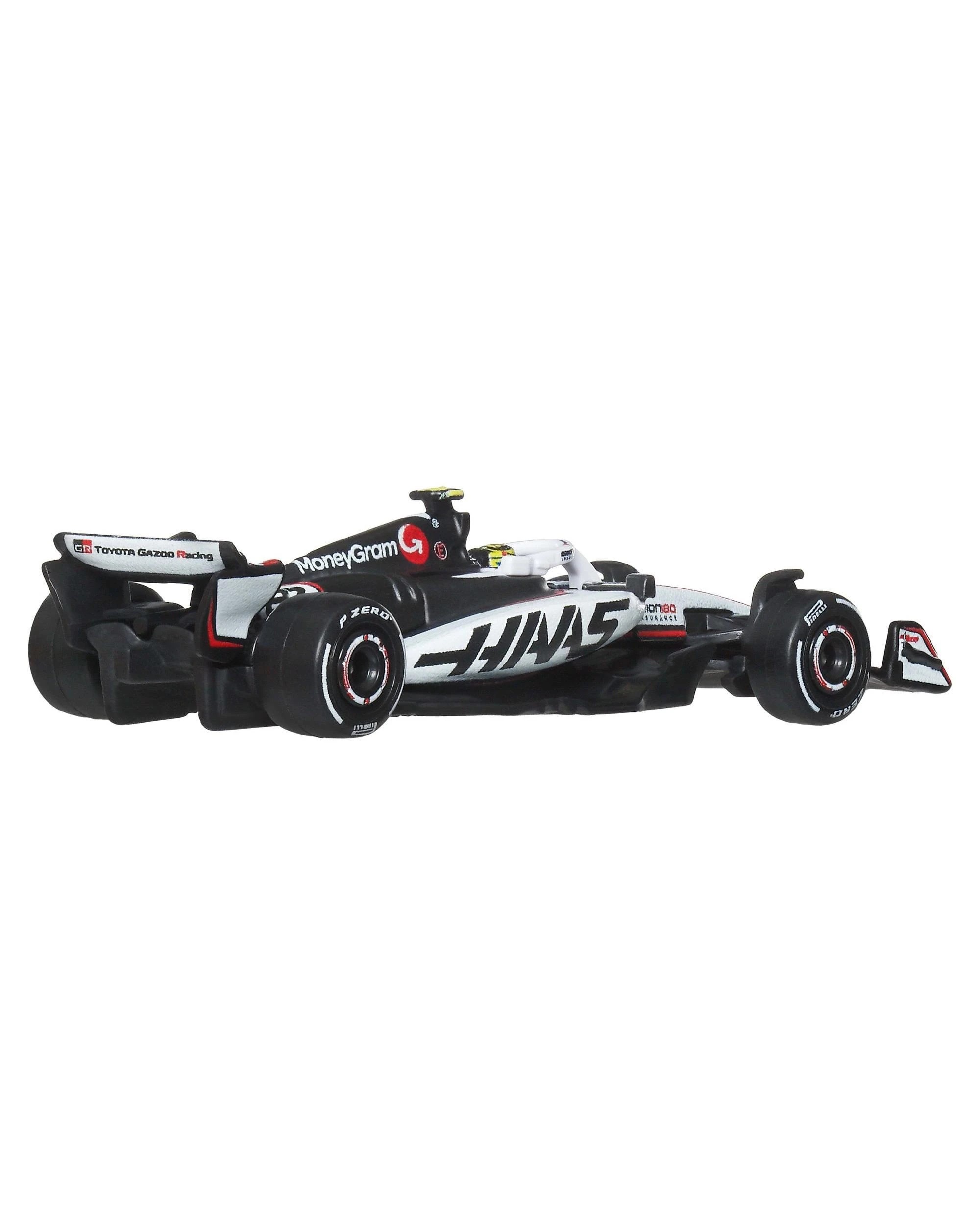 5 Hot Wheels Premium Formula 1 2025 MoneyGram Haas F1 Team #87 Oliver Bearman Diecast Vehicle, 5 of 6