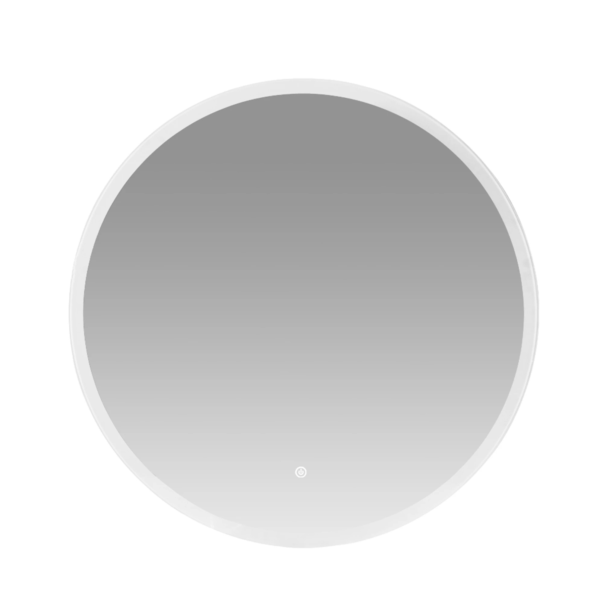 1 Emitto LED Wall Mirror Round Anti-fog  60cm, 1 of 6