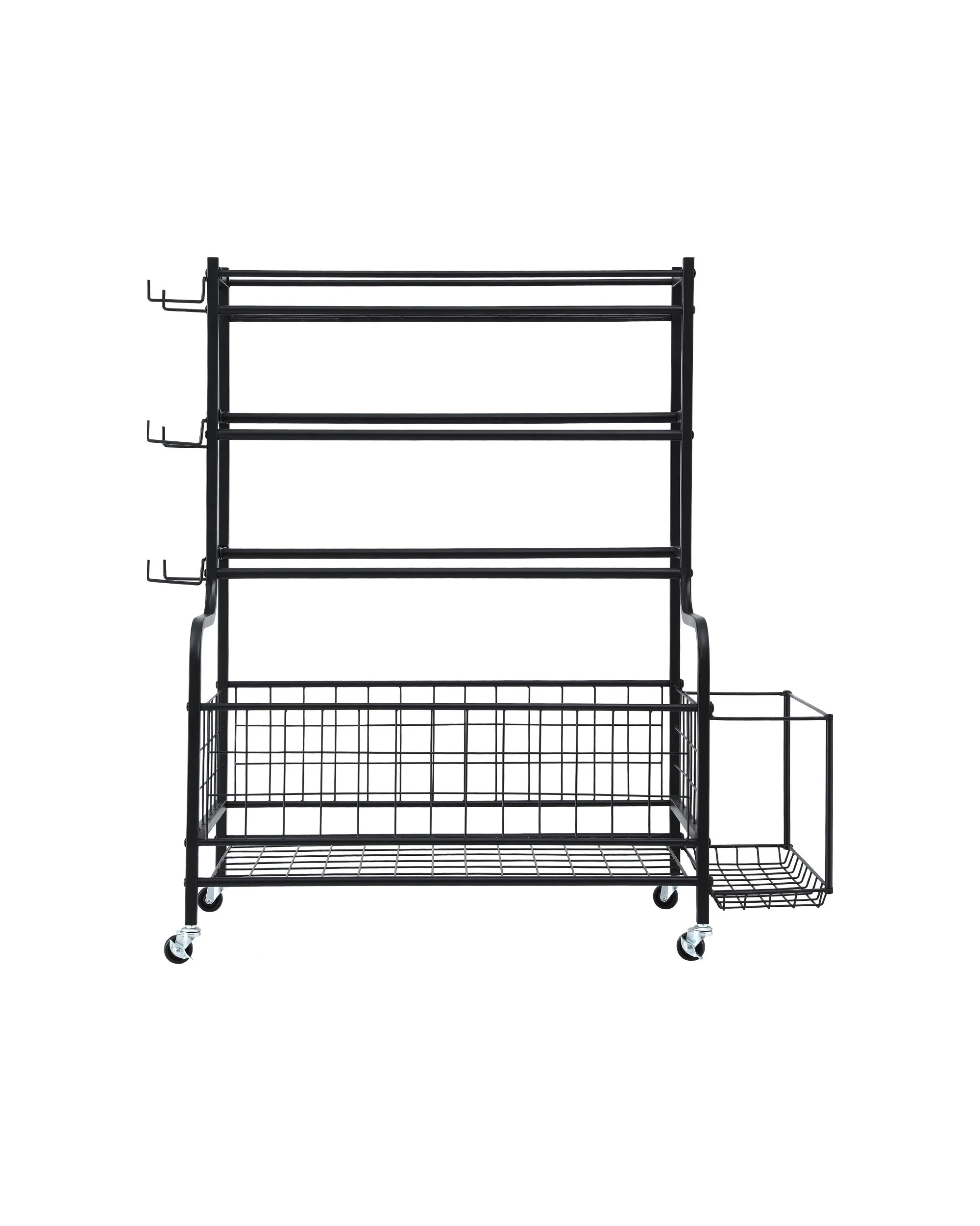 2 Everfit Dumbbell Rack Weight Rack for Dumbbells - Black, 2 of 6