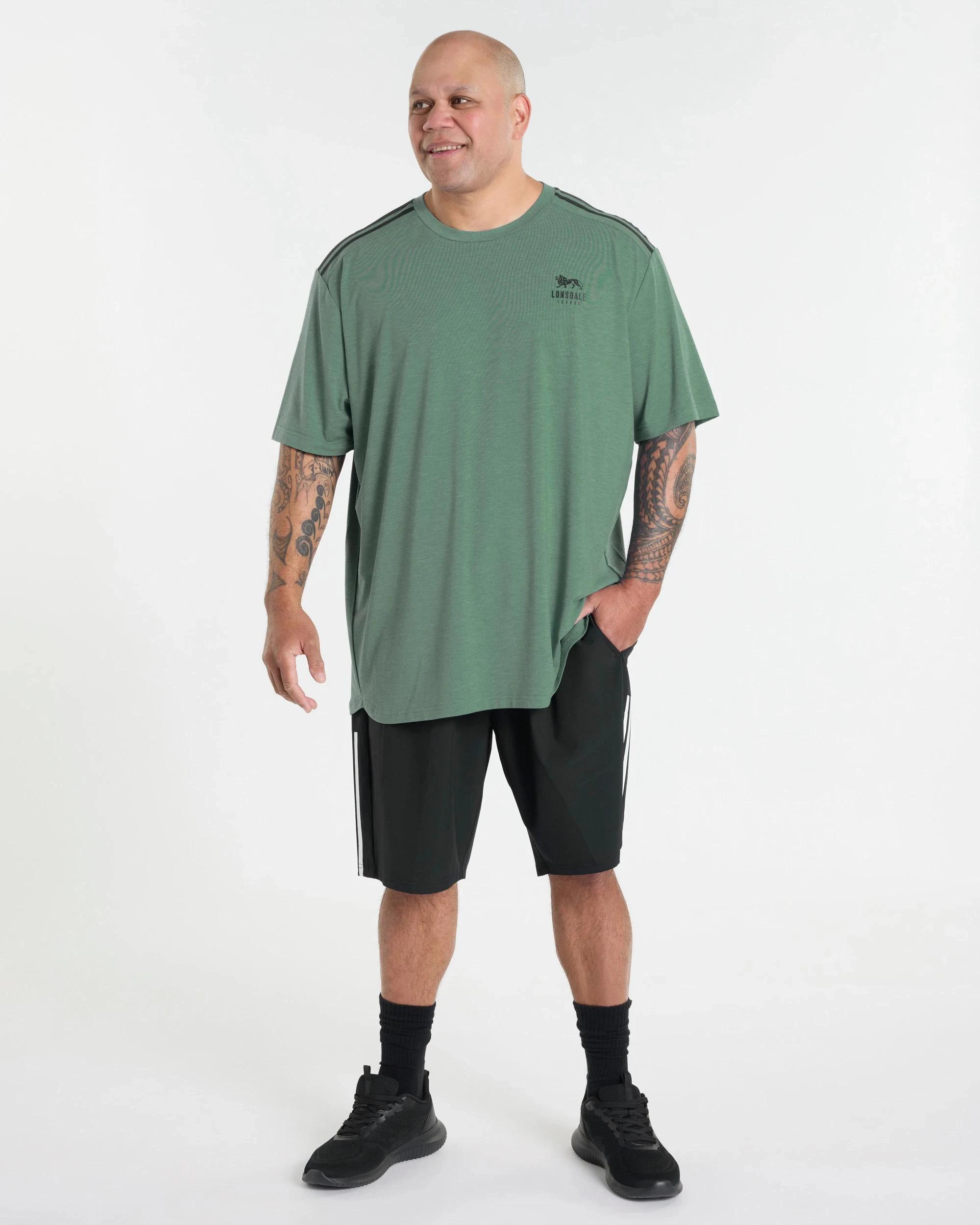 4 Plus Size Active T-Shirt - Lonsdale London NEUTRAL, 4 of 4