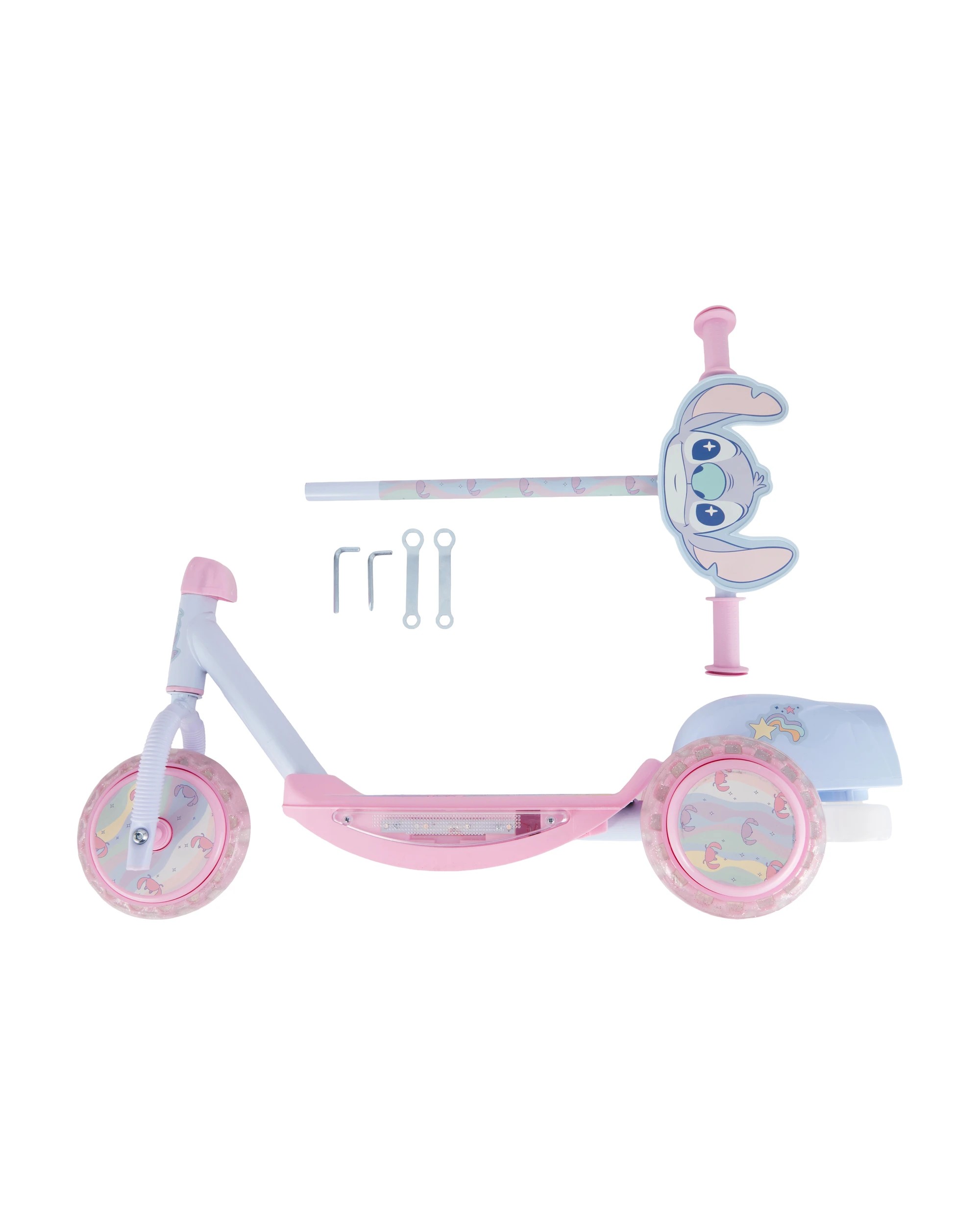 3 Disney Stitch Light Up Bubble Scooter, 3 of 8