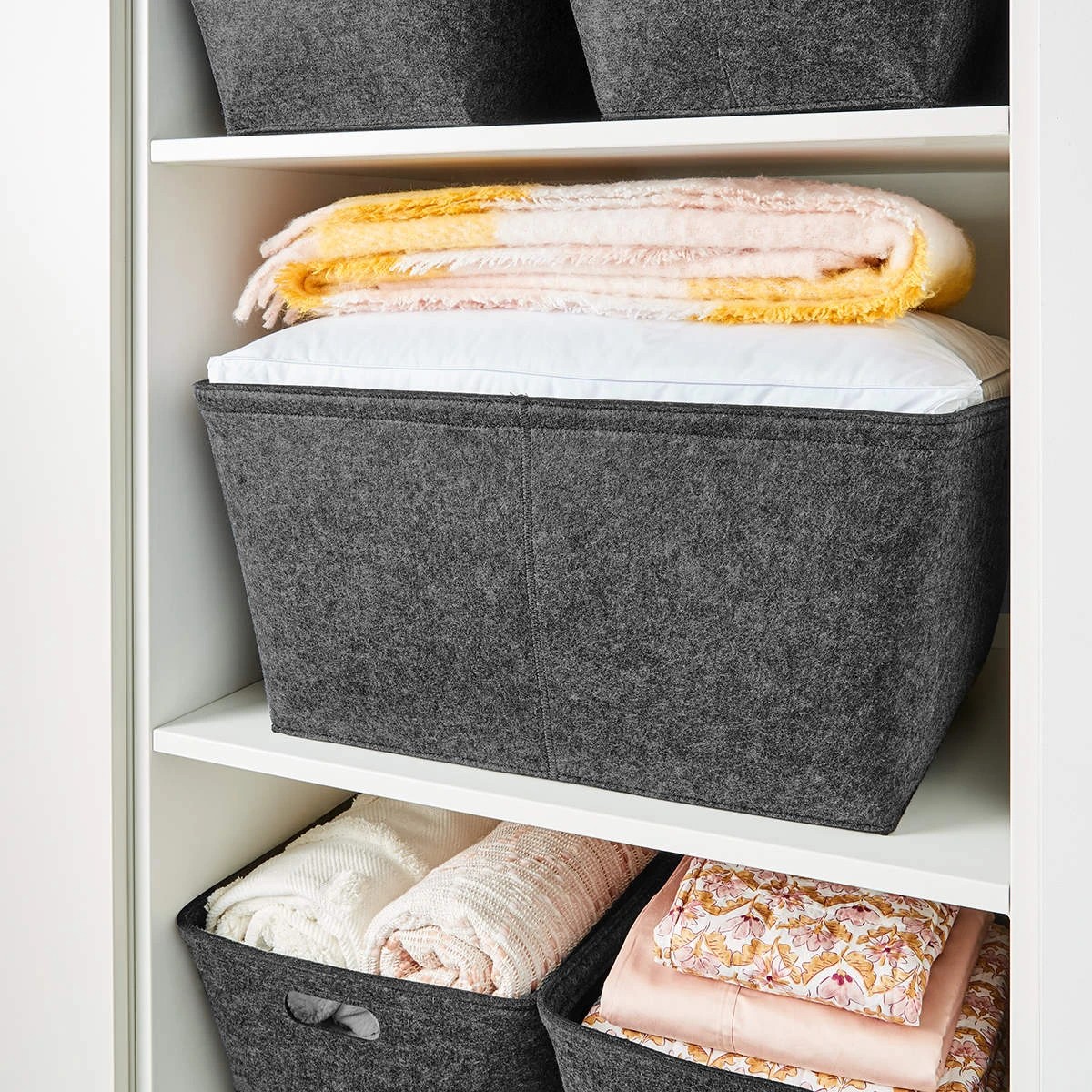 9 Felt Tub - Large, Charcoal, 9 of 10
