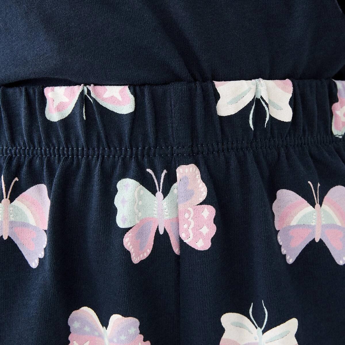 5 Jersey Pyjama Set Nvy Bttfly, 5 of 10