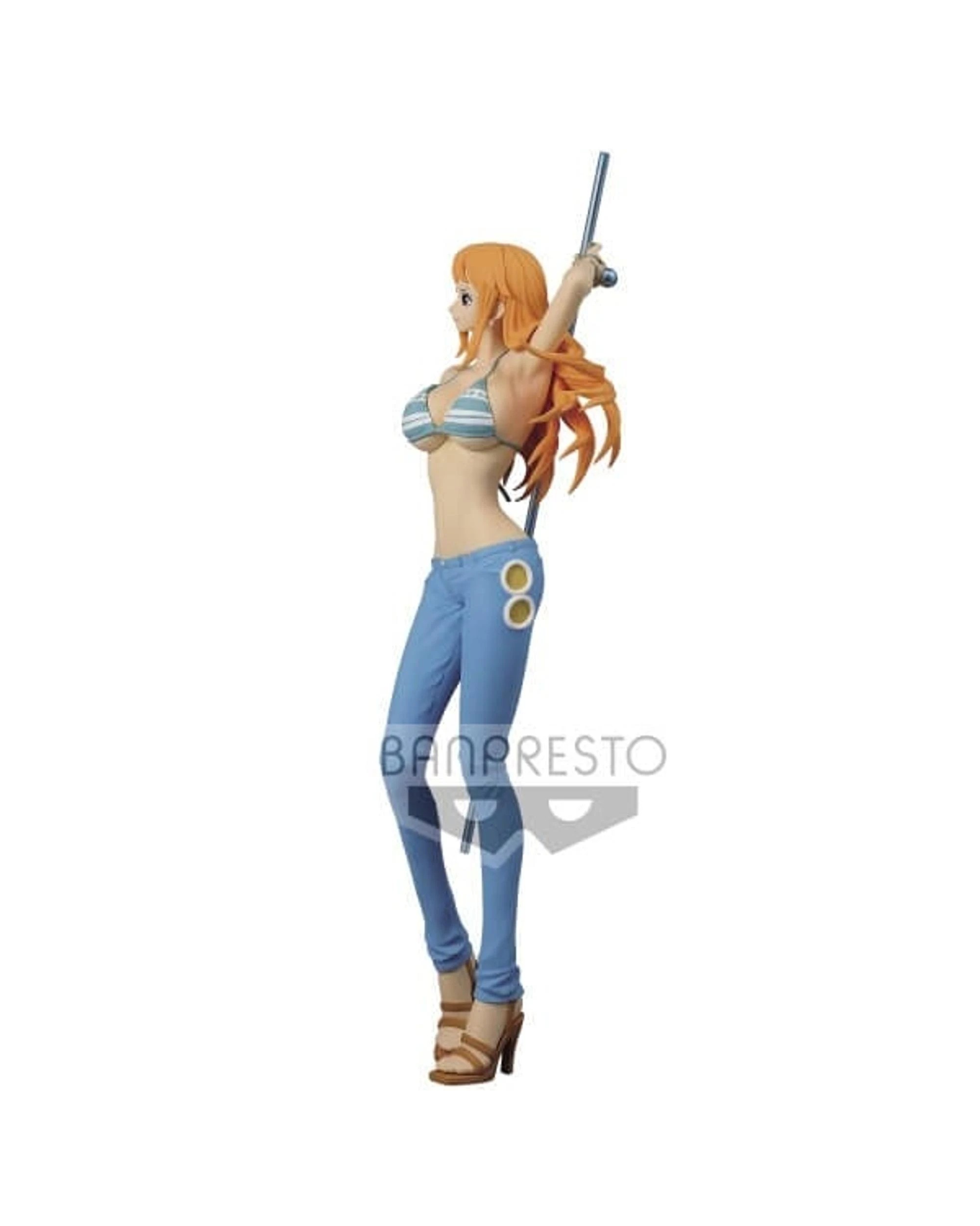 3 Banpresto Glitter and Glamours One Piece Nami Version B Figure, 3 of 4