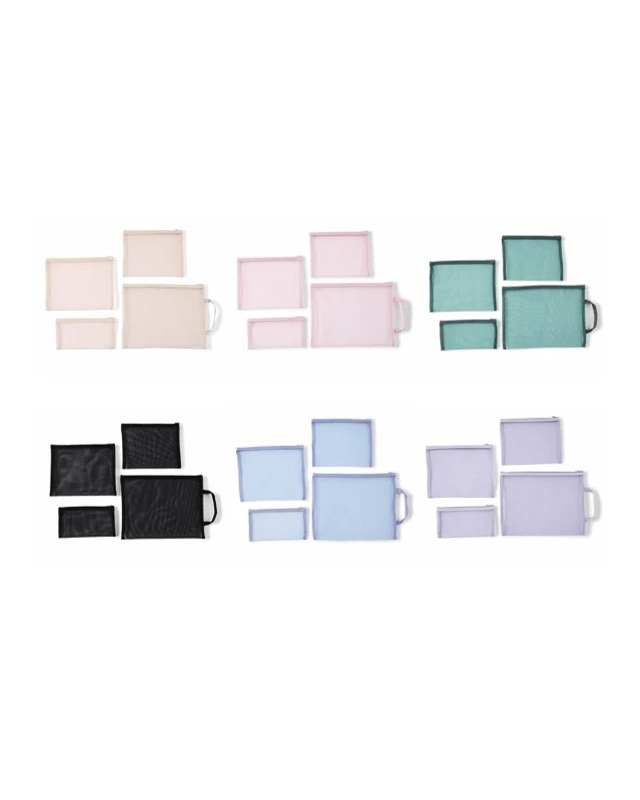 4 Piece Mesh Pouches - Asso