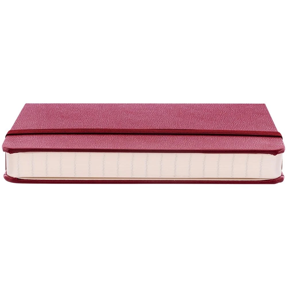 2 J.Burrows Pocket Journal Ruled 240 Page Dark Red, 2 of 3