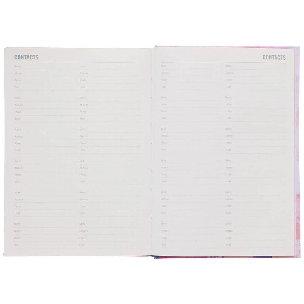 6 Otto A5 Day to Page Undated Diary Paint, 6 of 6