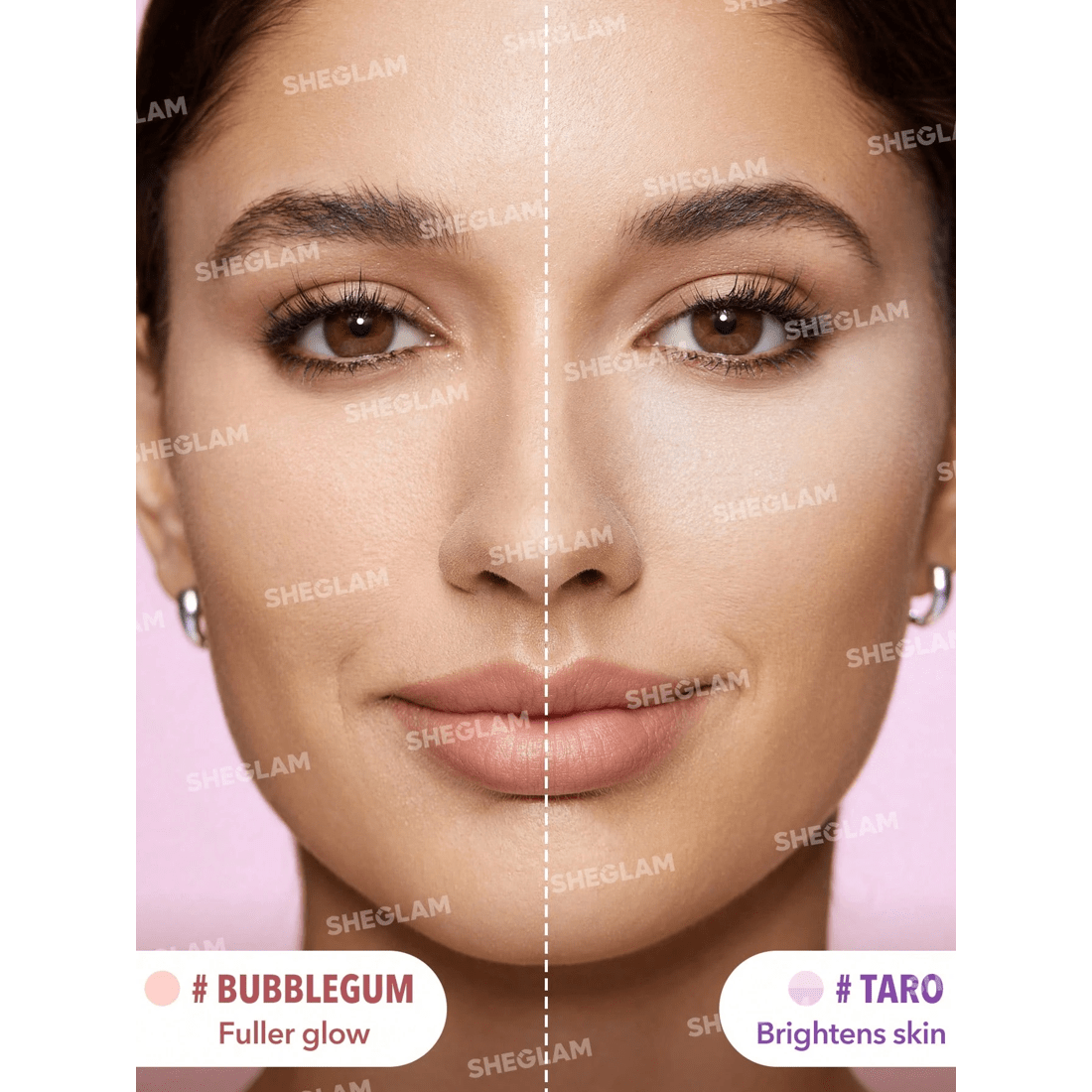 6 SHEGLAM Insta-Ready Face & Under Eye Setting Powder Duo - Taro, 6 of 7