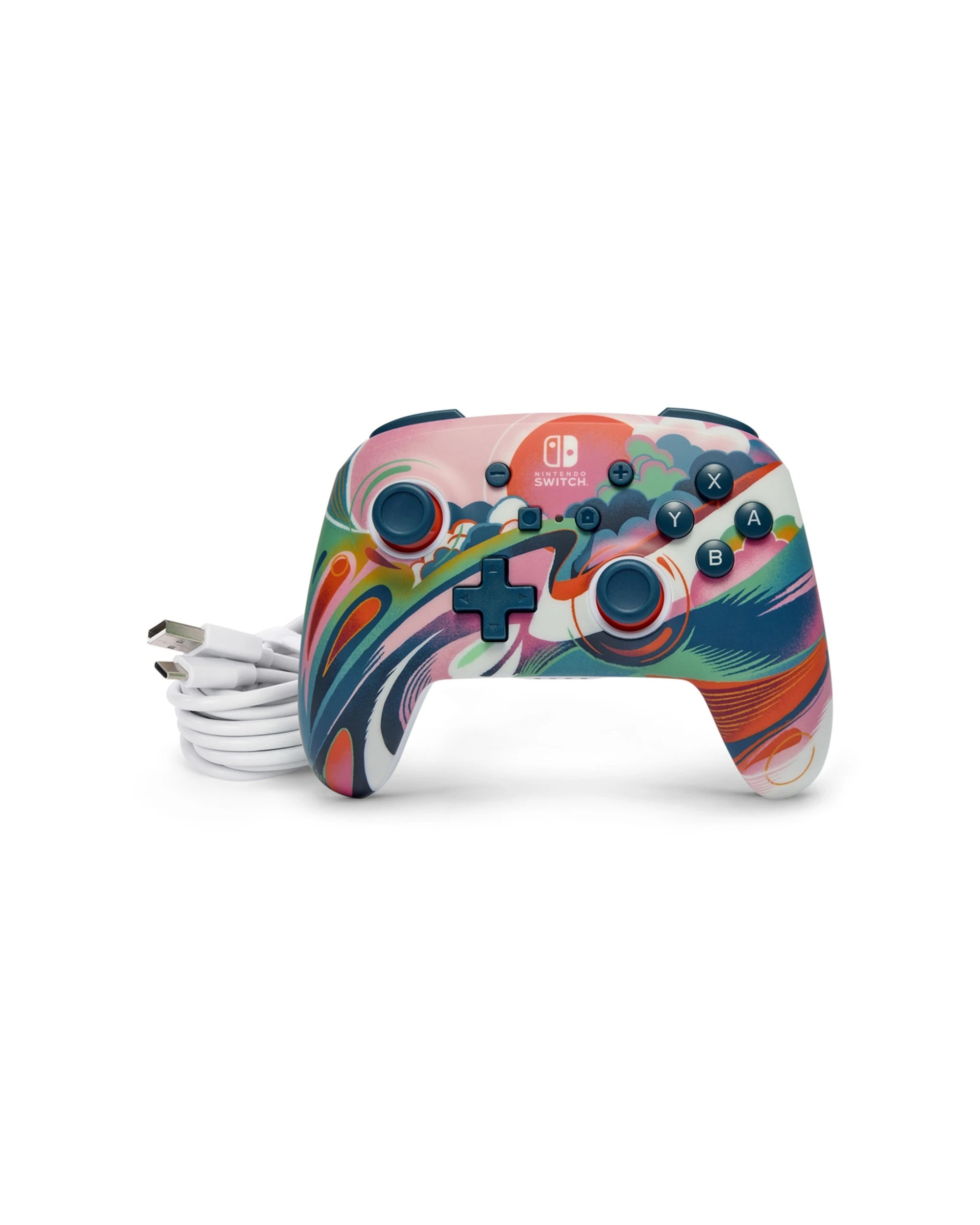 4 PowerA Nintendo Switch Wireless Bluetooth Gaming Controller Liquid Sunset - Multi, 4 of 4