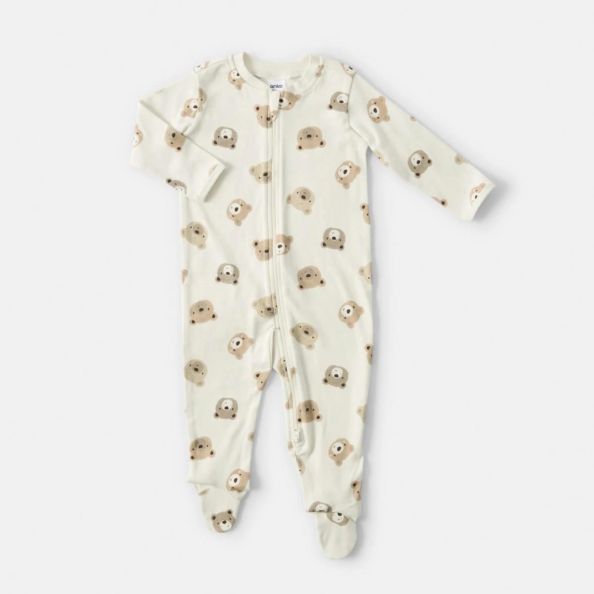 3 3 Pack Coveralls Bge Bears, 3 of 8