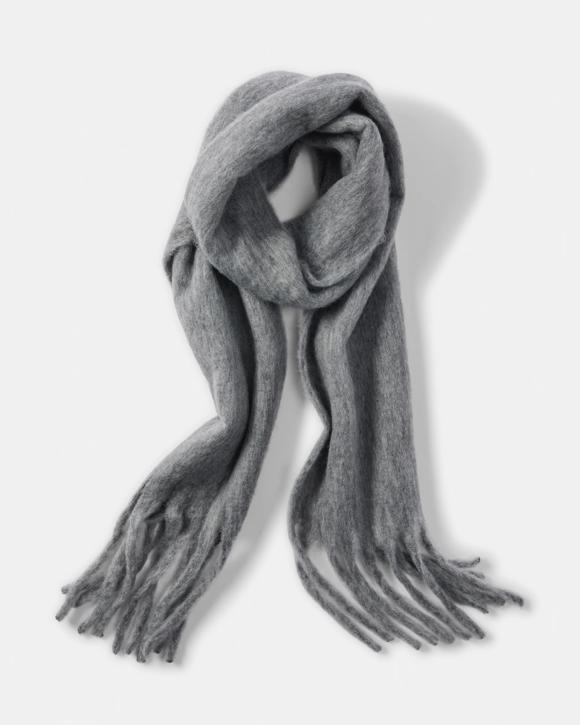 Plain Fluffy Scarf