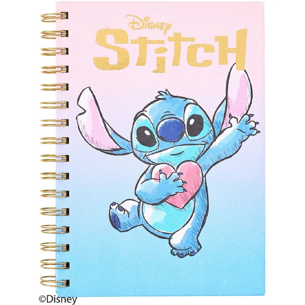 1 Disney Stitch A5 Spiral Notebook 200 Page, 1 of 5