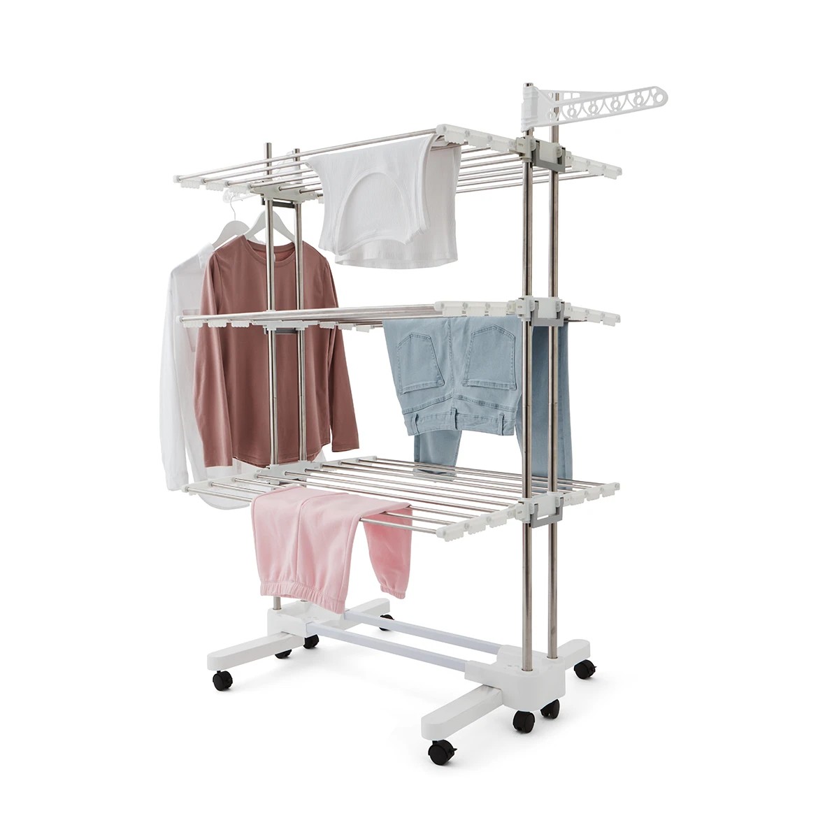 1 3 Tier Airer with Shoe Rack, 1 of 10