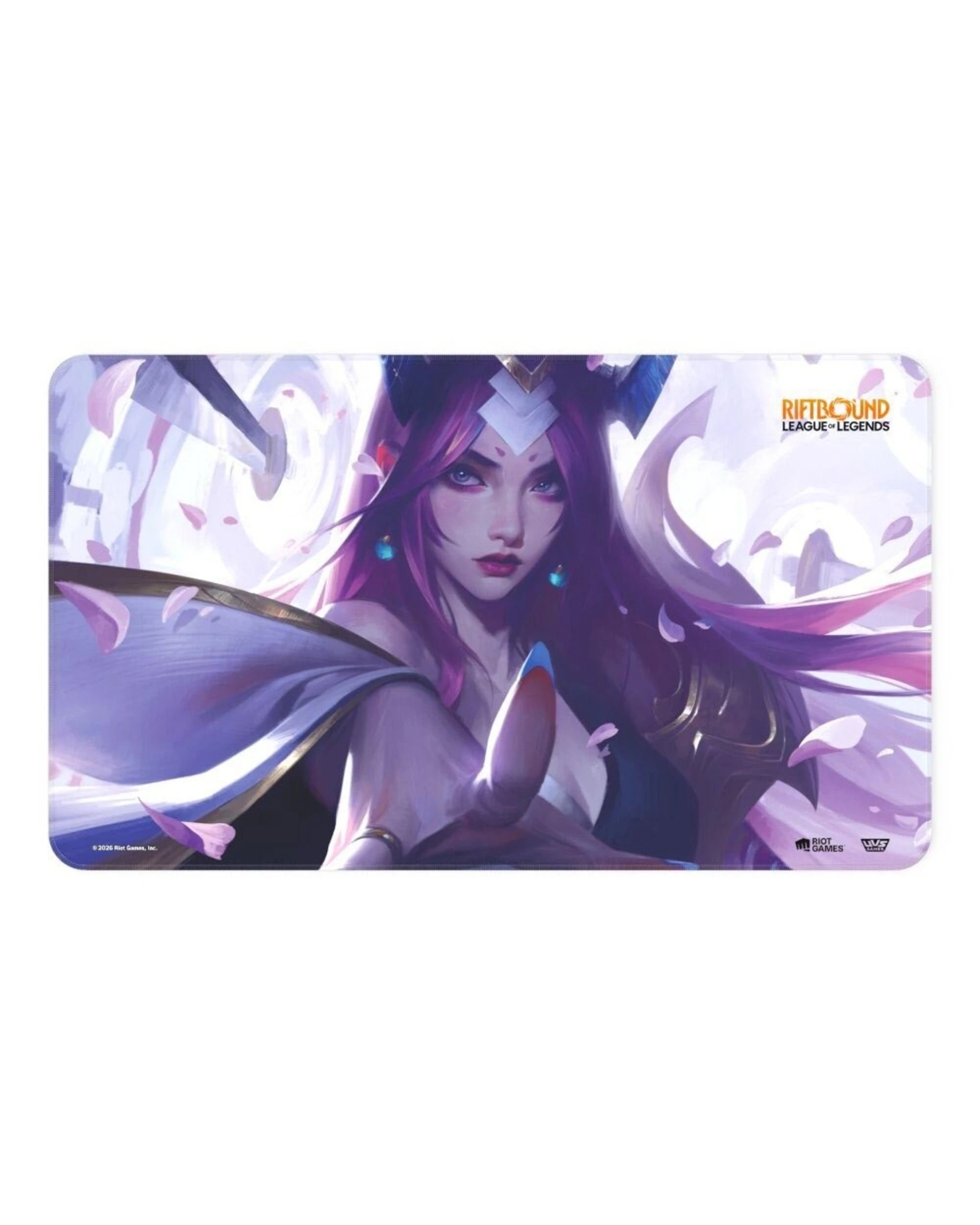 1 League of Legends - TCG - Riftbound Spiritforged Playmat - Spirit Blossom Irelia, 1 of 1