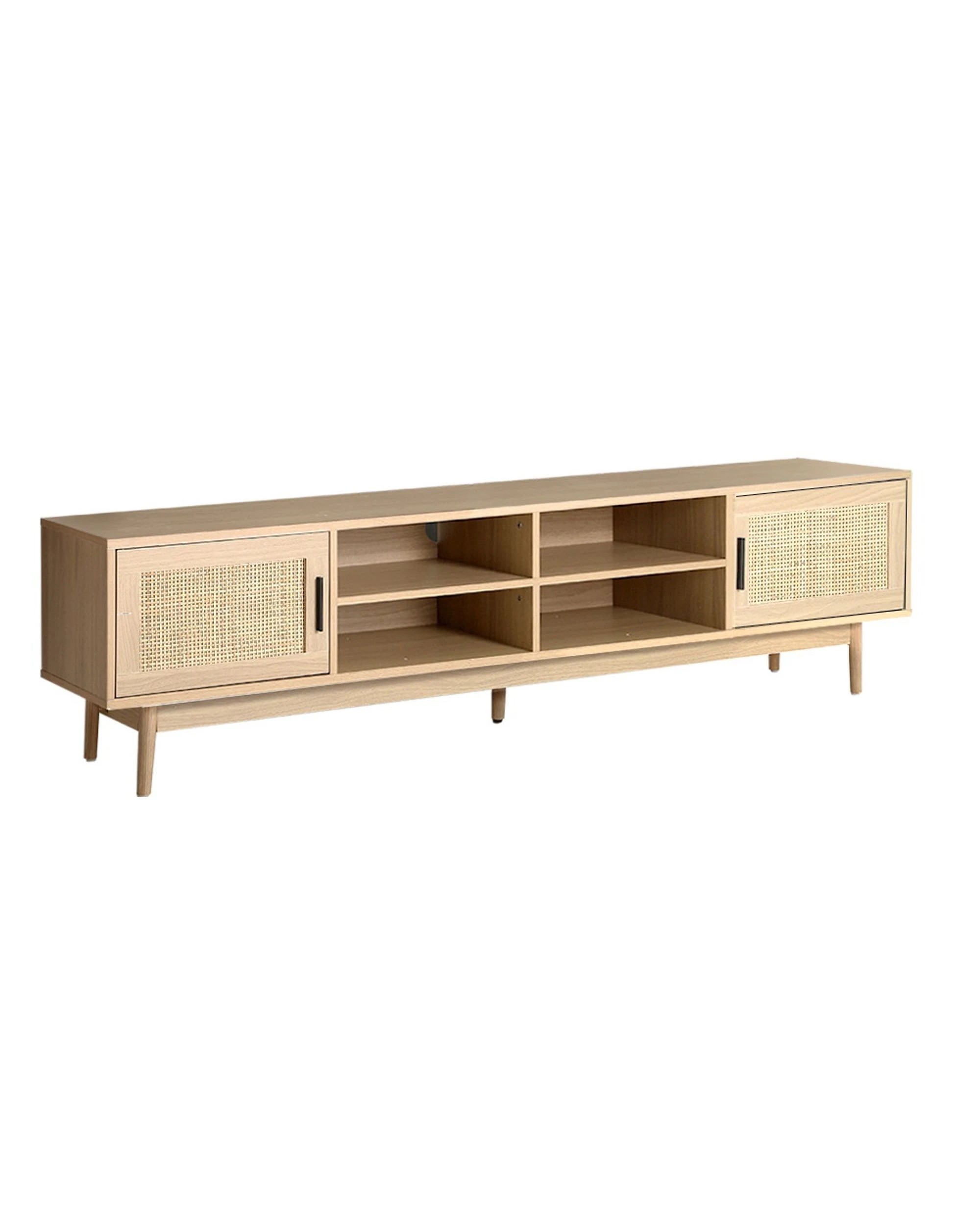 1 Artiss Tv Cabinet Entertainment Unit 180cm
 - Brown, 1 of 2