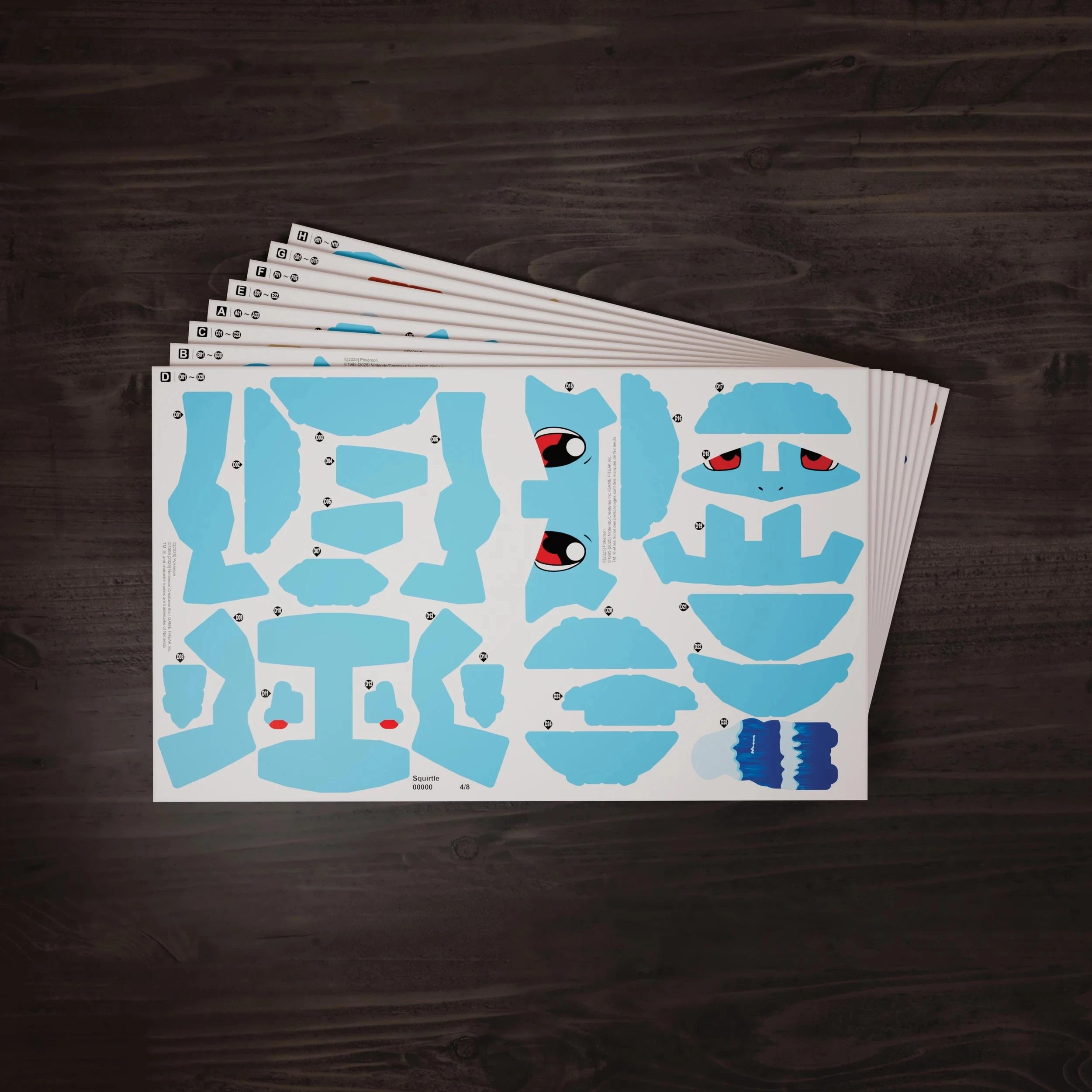 3 Pokemon 4D Build Squirtle Puzzle - Multi, 3 of 6