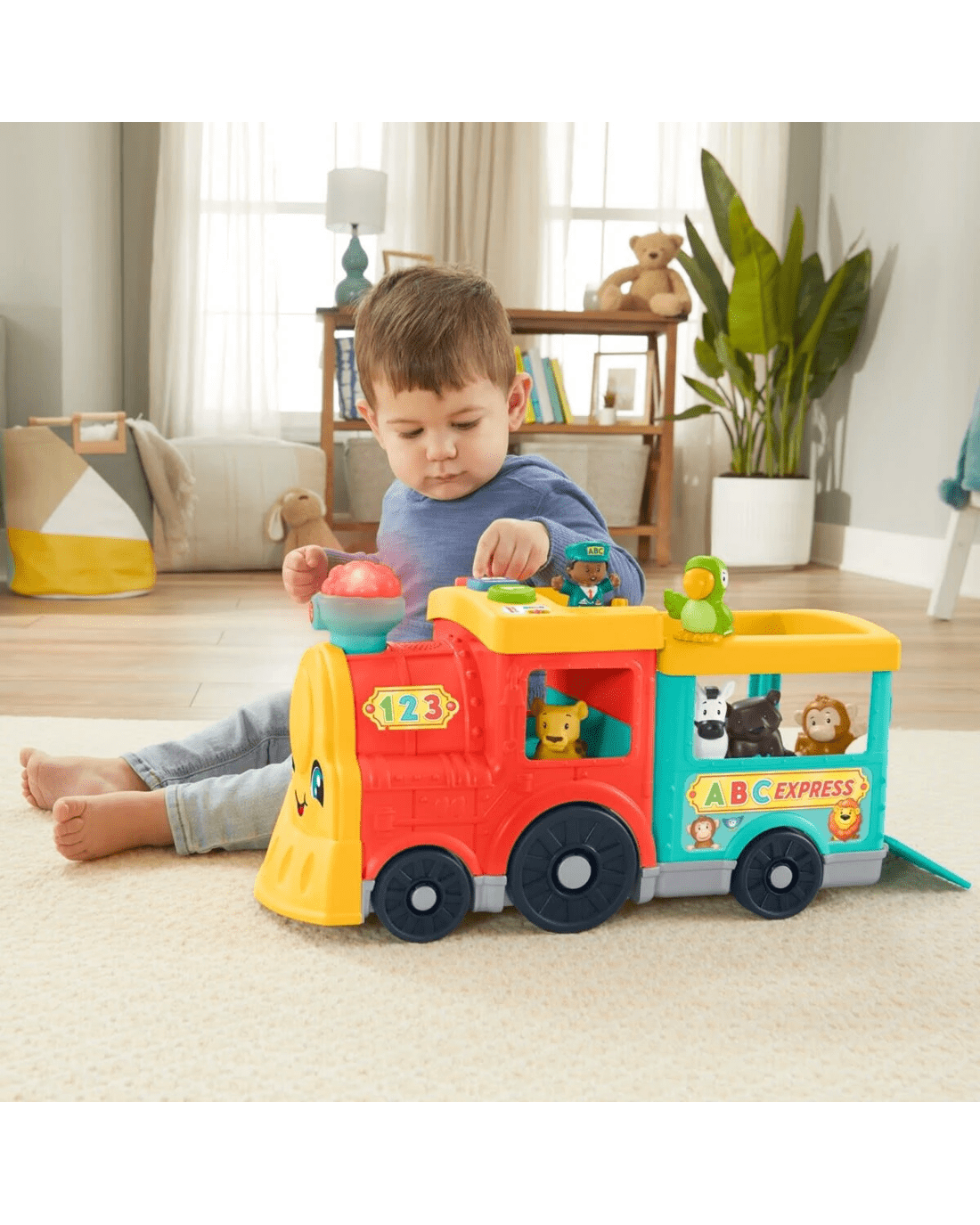 8 Fisher-Price Little People Big ABC Animal Train, 8 of 8