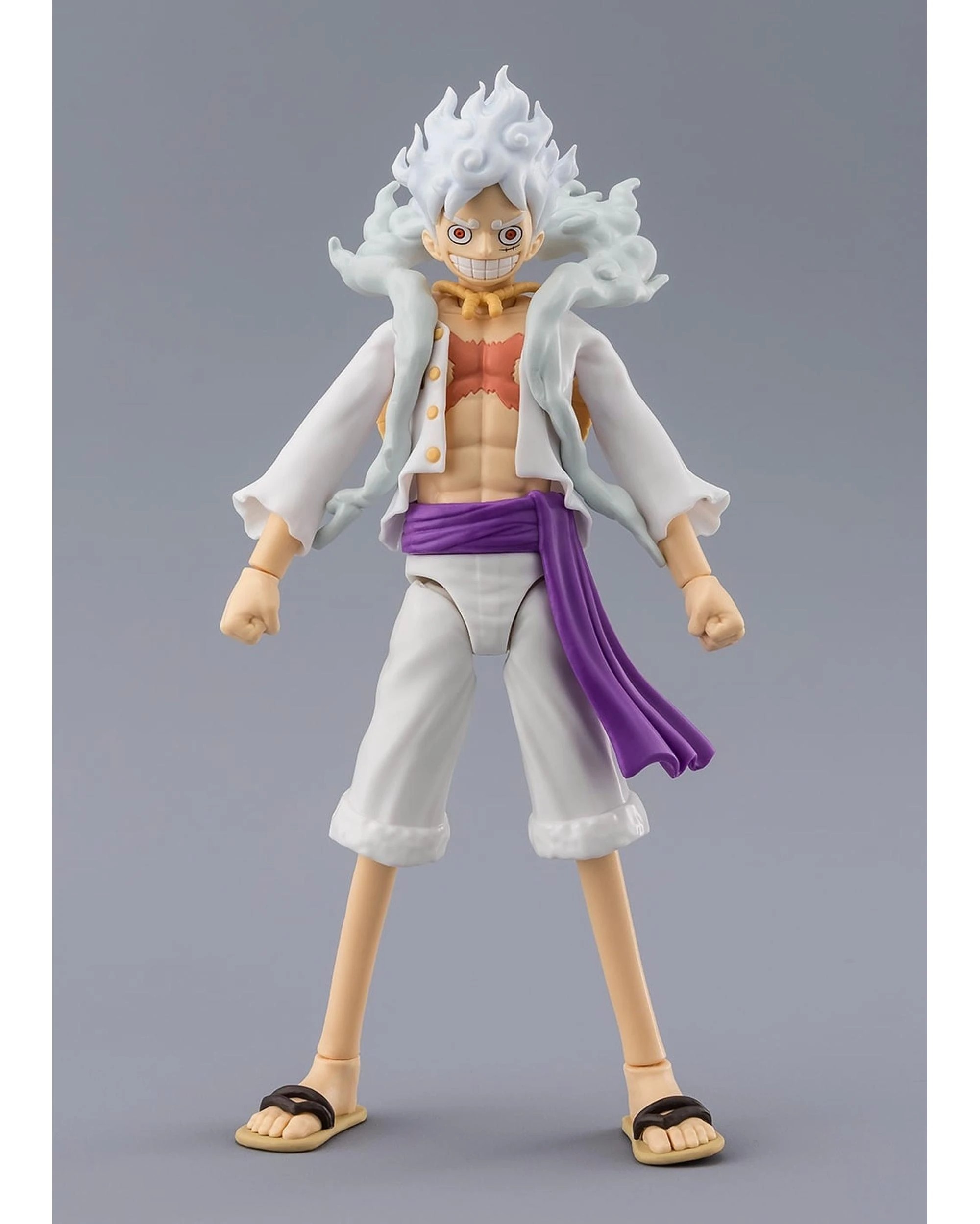 5 Anime Heroes One Piece Monkey D. Luffy - Gear 5 -  Figure, 5 of 9