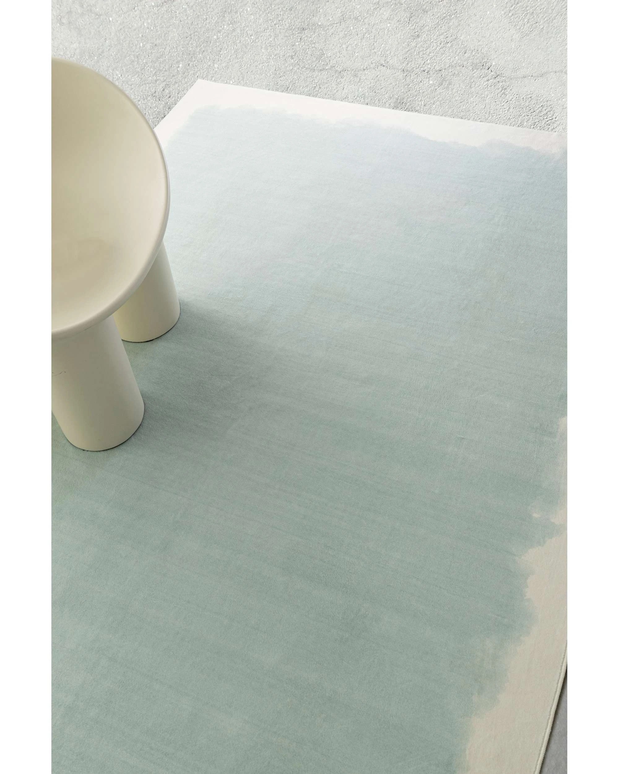 3 Loopsie Foggia Printed Washable Rug-290cm x 190cm - Blue, 3 of 8