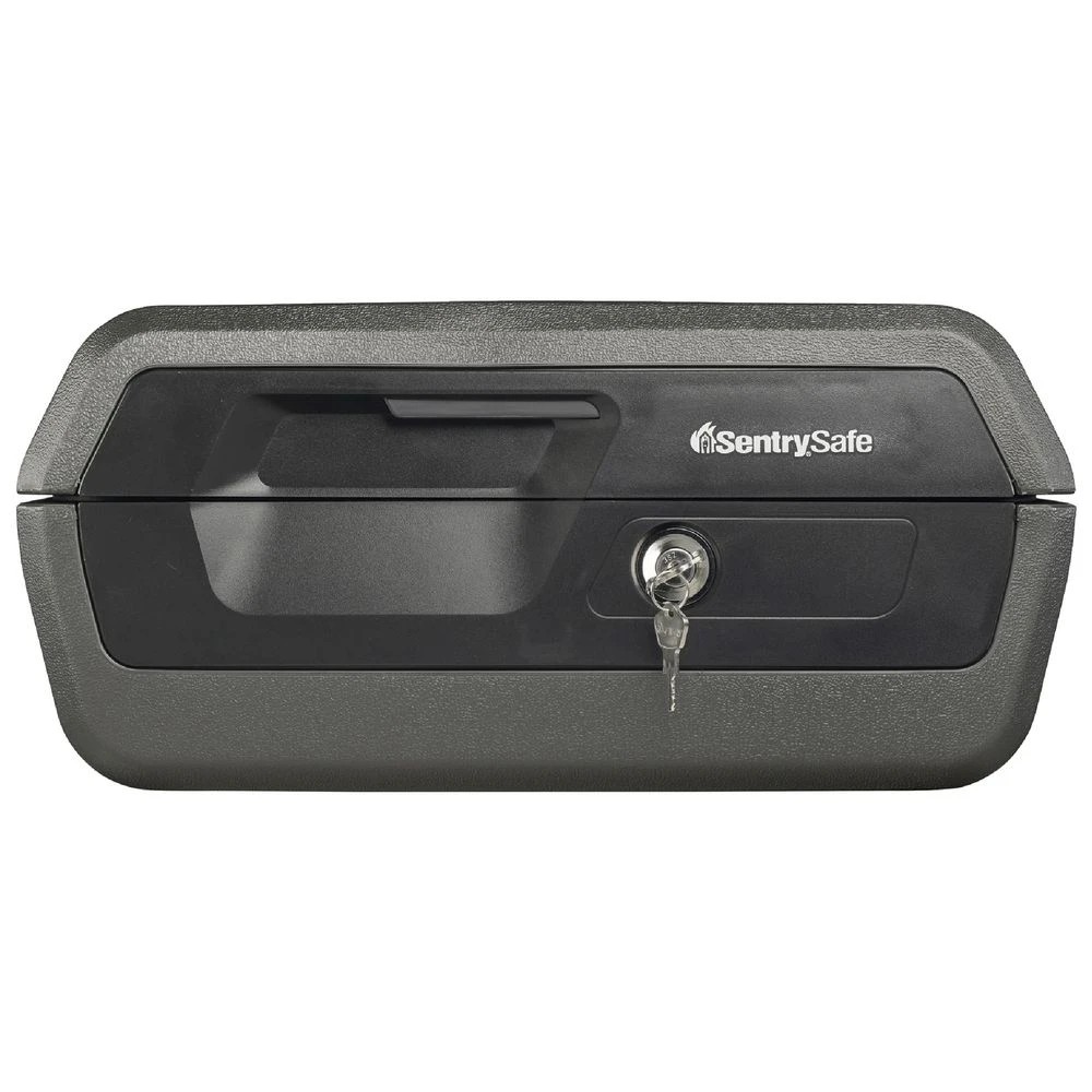 4 Sentry Safe 10.2L Fire & Water Resistant Chest Office Storage & Safety Accessories Safes Cash Boxes Fire Resistant Safes, 4 of 5