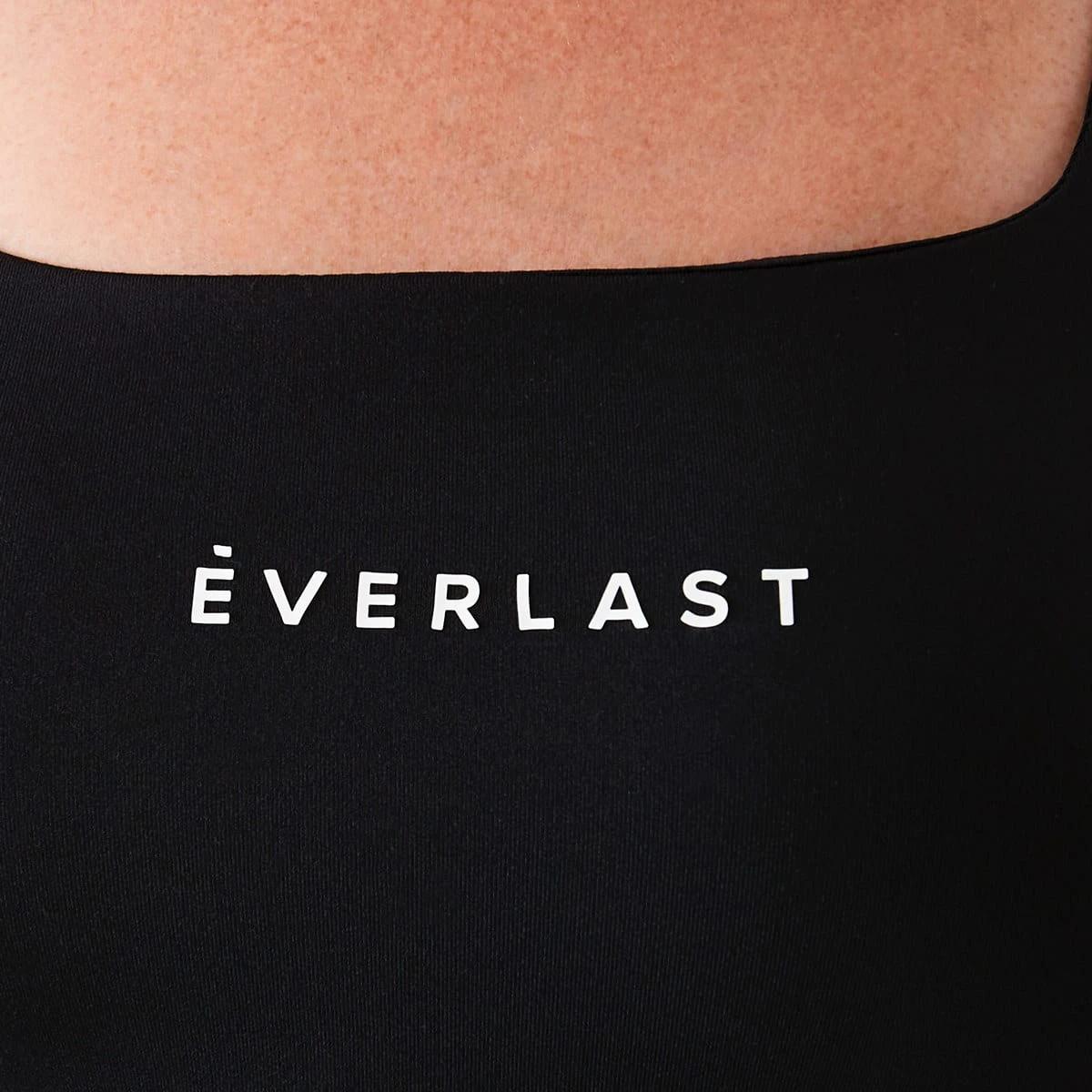 6 Everlast Womens Square Crop Top Black, 6 of 8