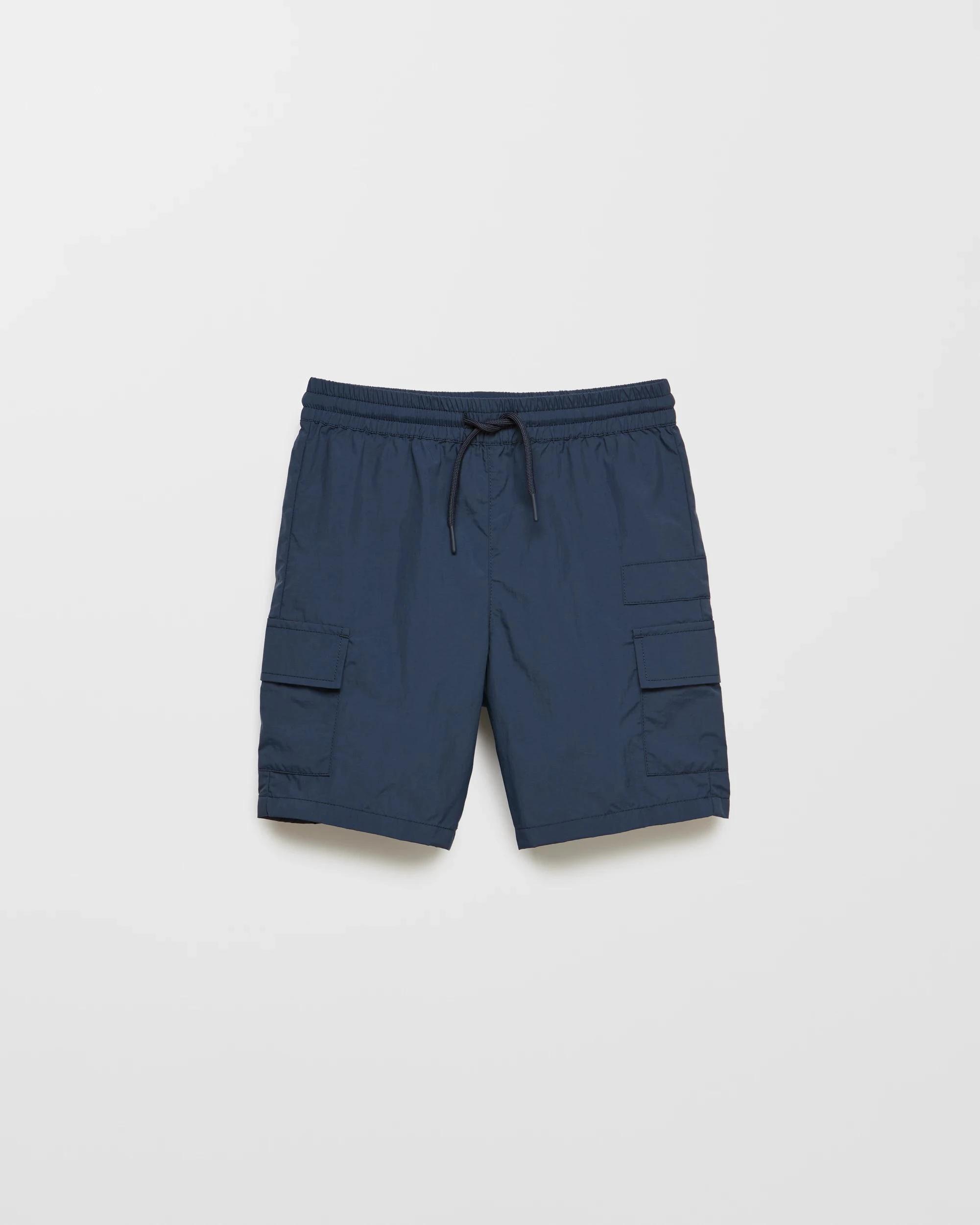 6 Target Recycled Nylon Cargo Shorts NAVY, 6 of 7