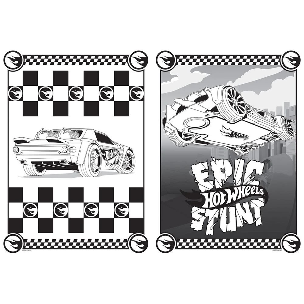 3 Scholastic Mega Colouring Book Hot Wheels, 3 of 4