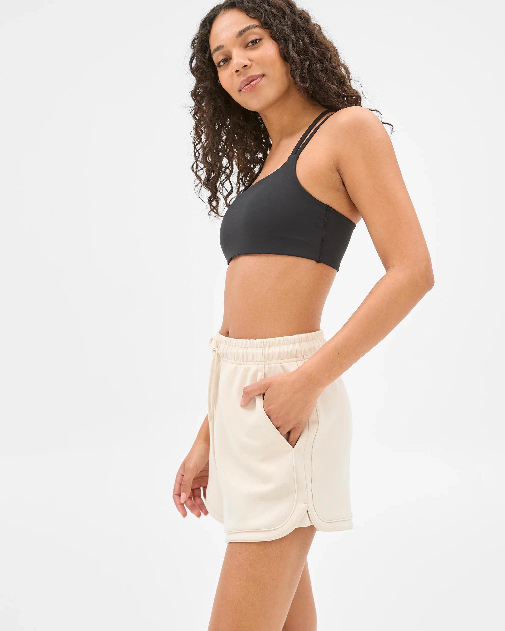 3 Target Active Movement Lounge Shorts OATMILK, 3 of 5