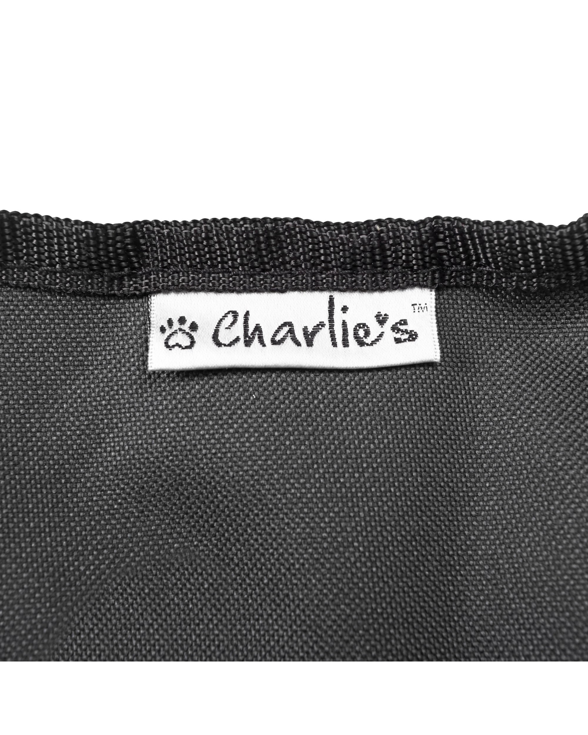 9 Charlie's Butterfly Foldable Outdoor Camping Dog Bed Medium - Black, 9 of 9