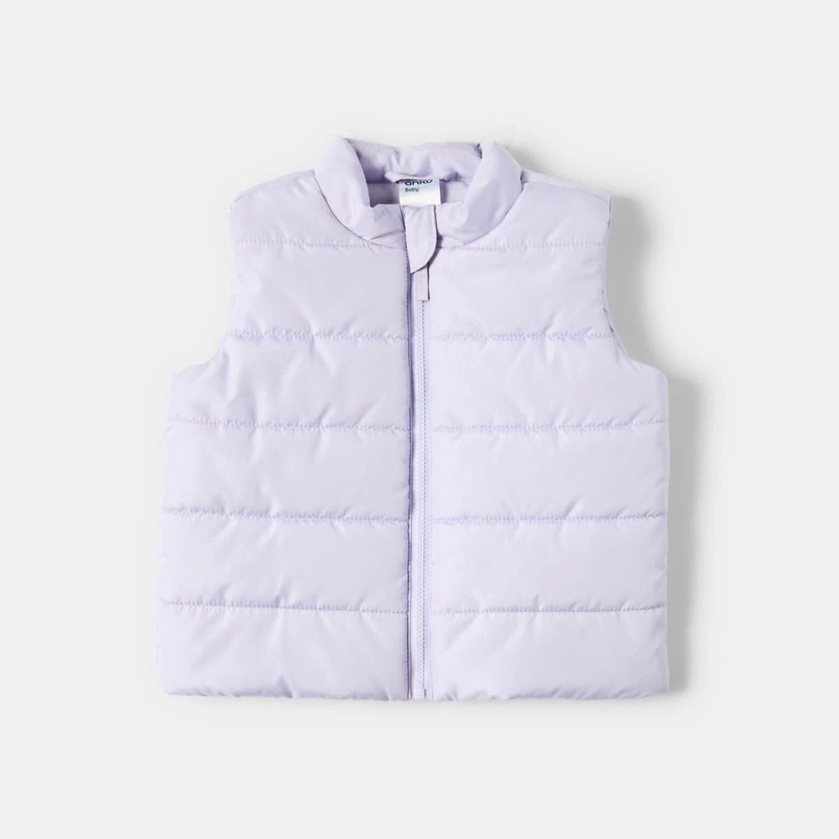 1 Puffer Vest Pst Purple, 1 of 3