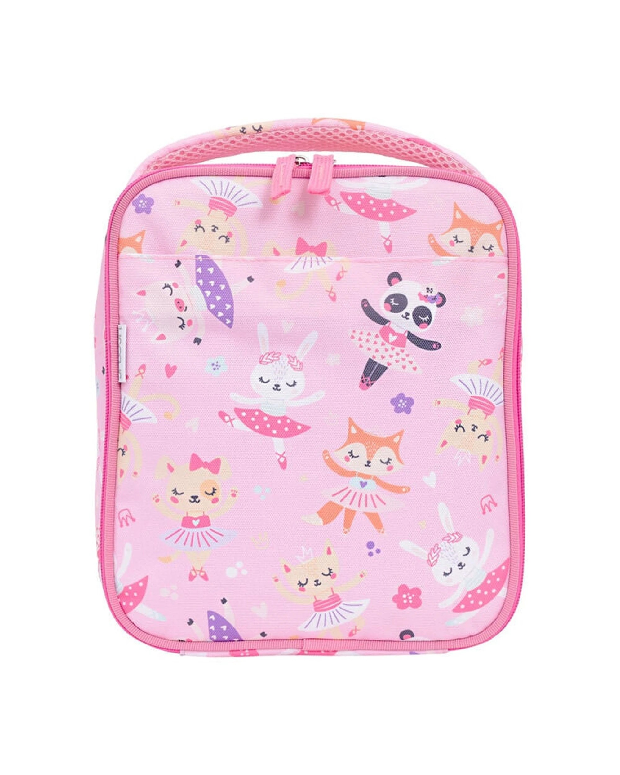 1 Splosh Out & About Ballet Kids Children Insulated Lunch Bag Waterproof Polyester 21x25cm - Pink, 1 of 6