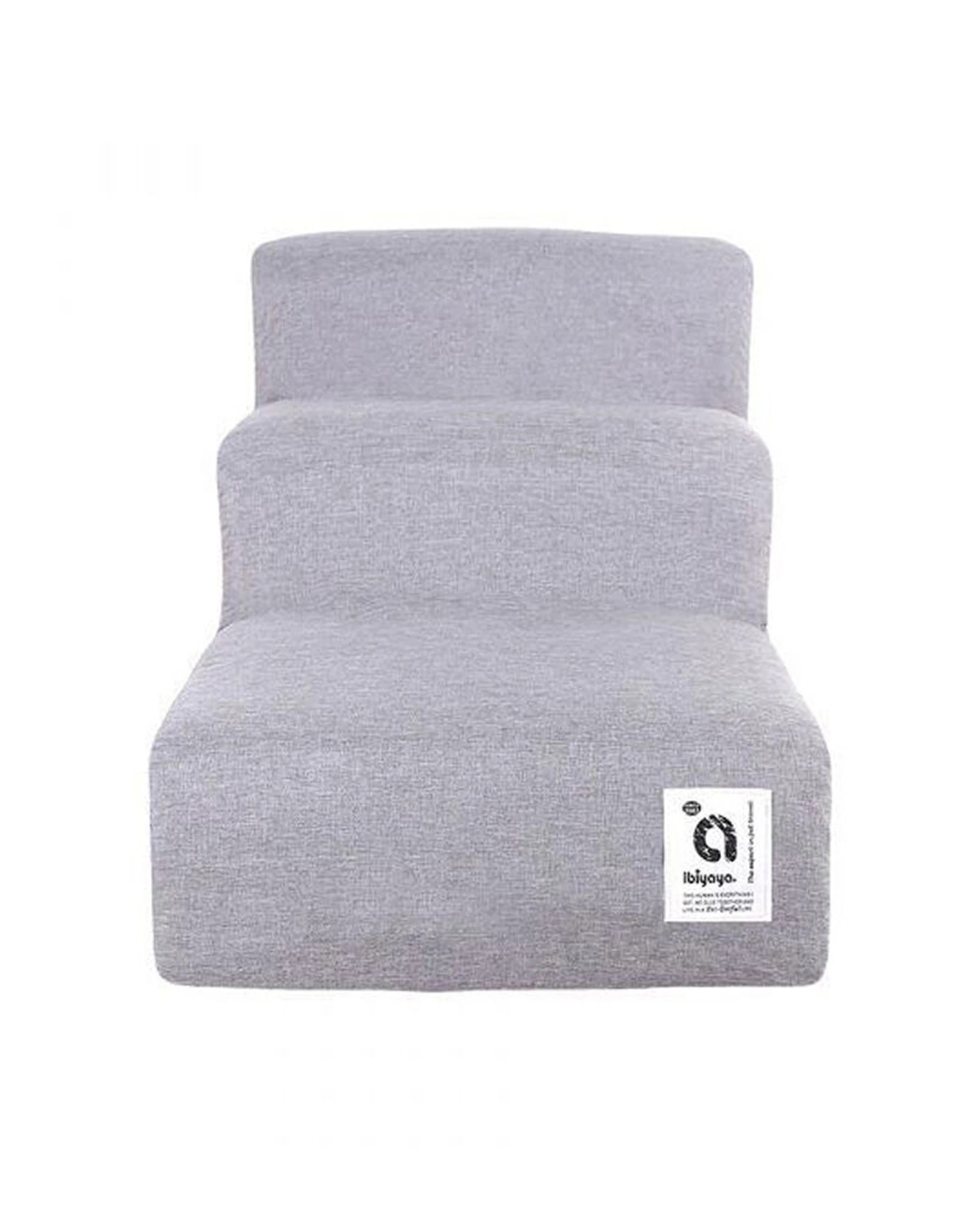 1 Ibiyaya Everest Pet Stairs Collapsible Non-Slip Removable Washable Cover 20kg - Grey, 1 of 6